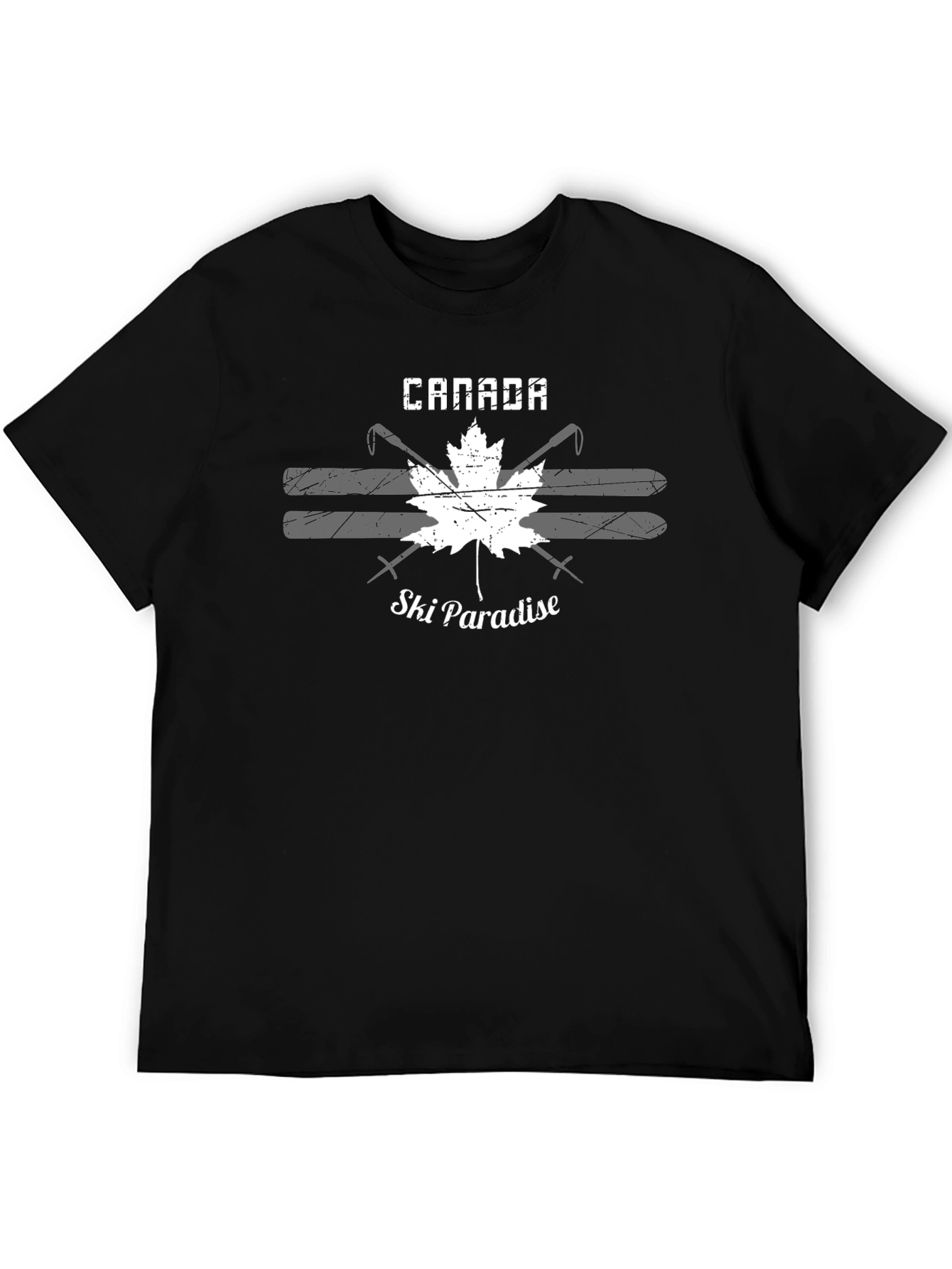 Canada Ski Paradise Graphic T-Shirt