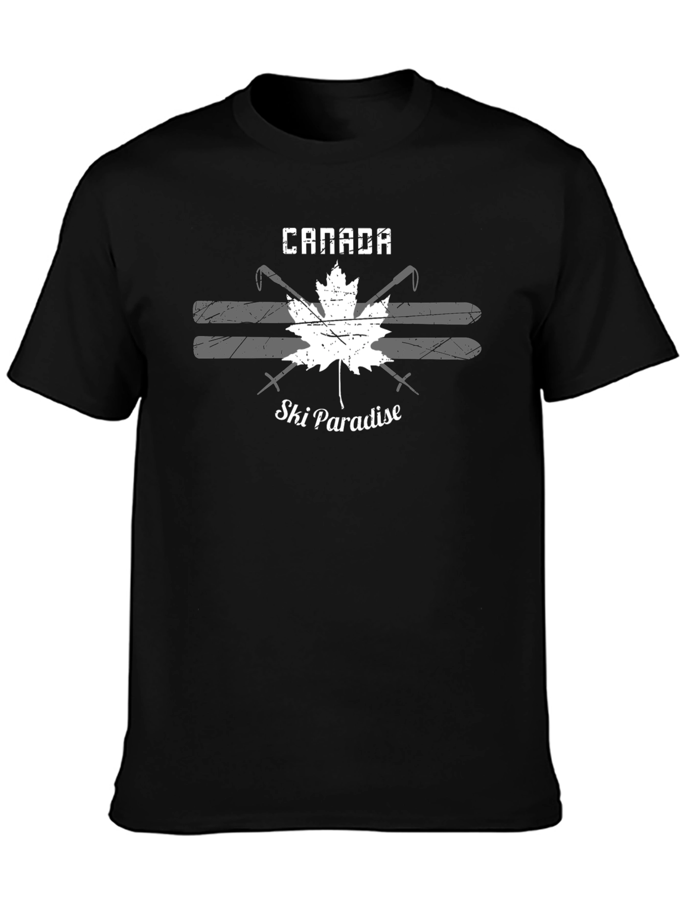 Canada Ski Paradise Graphic T-Shirt