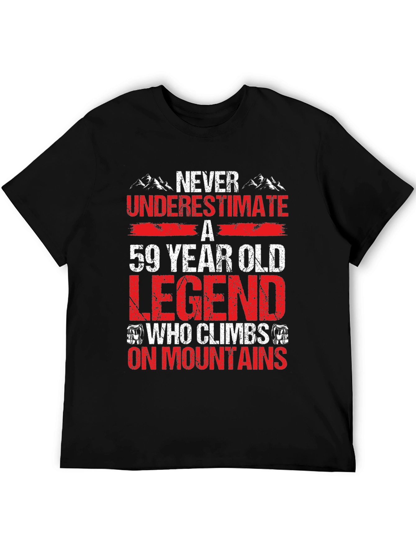 59 Year Old Legend Climber T-Shirt