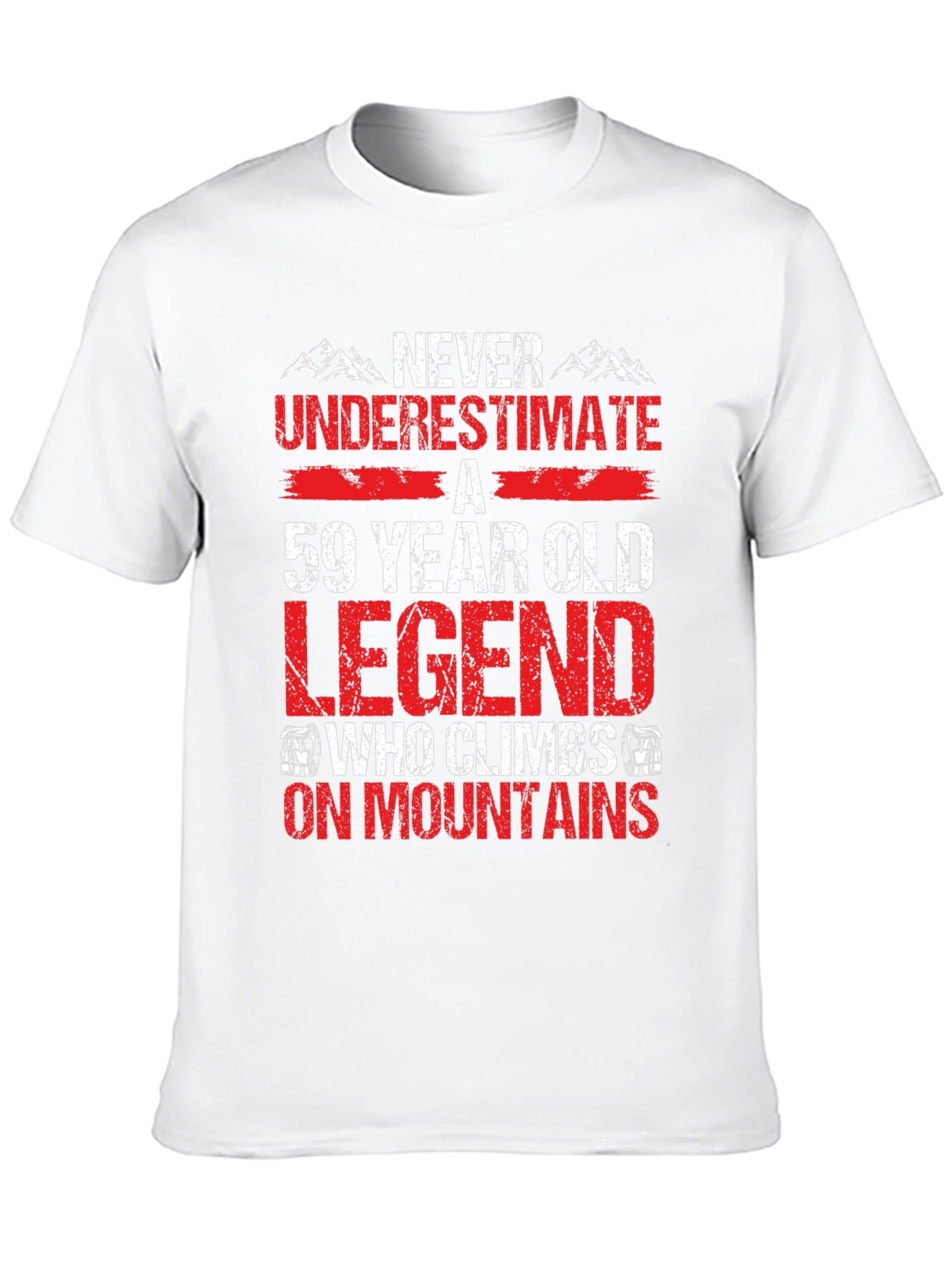 59 Year Old Legend Climber T-Shirt