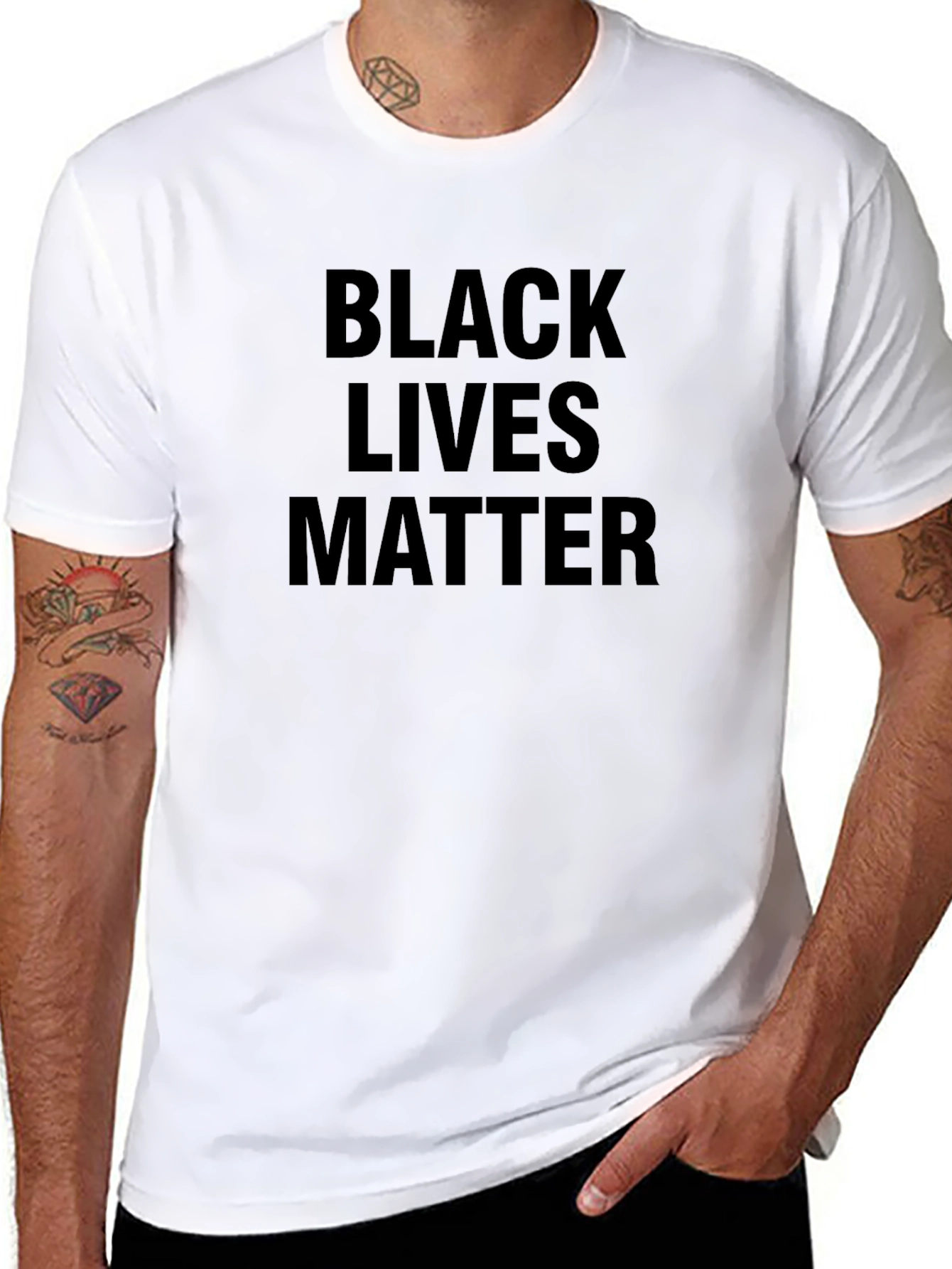 Black Lives Matter Statement T-Shirt