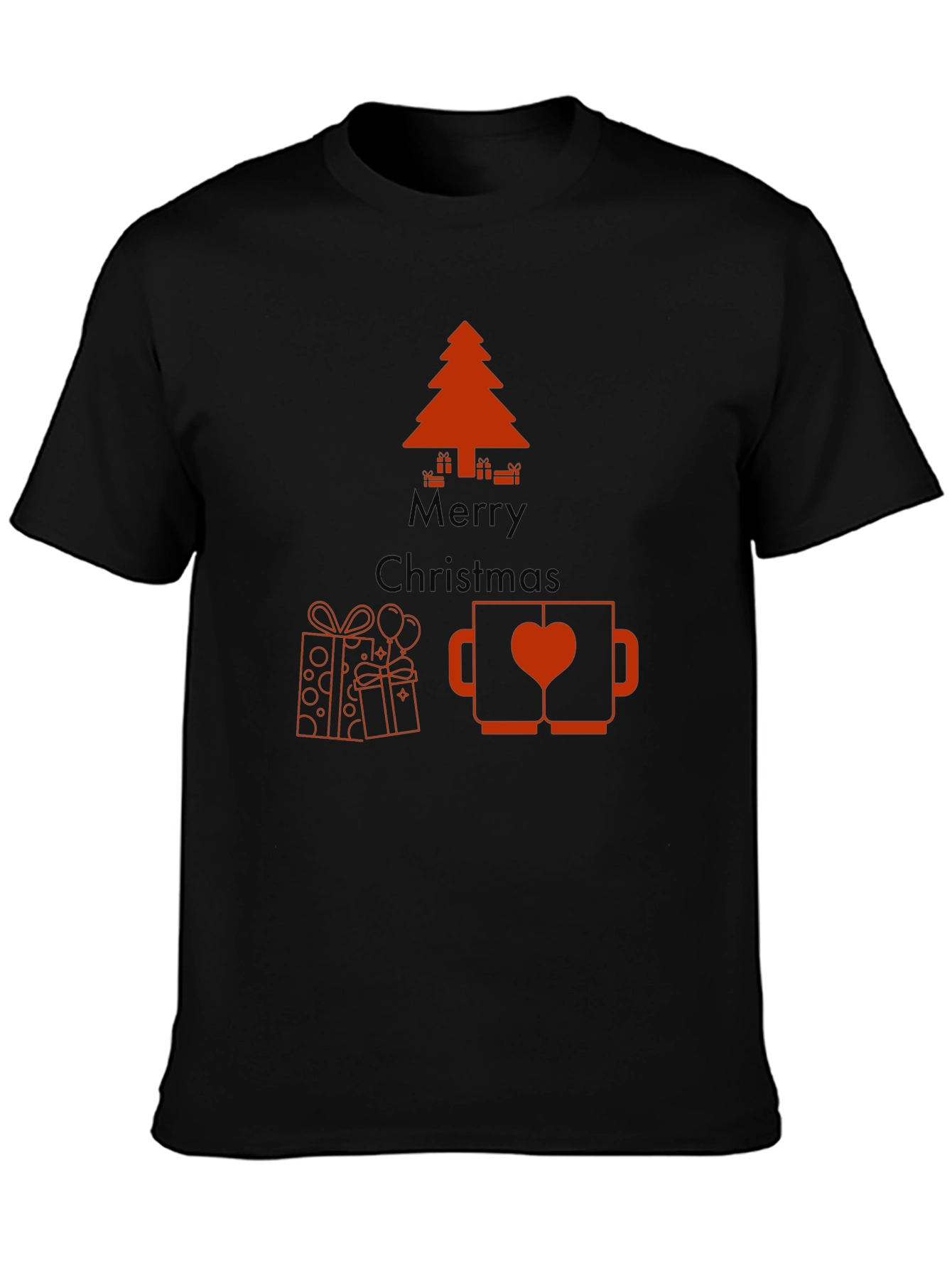 Festive Christmas Graphic Tee - Holiday Celebration Shirt