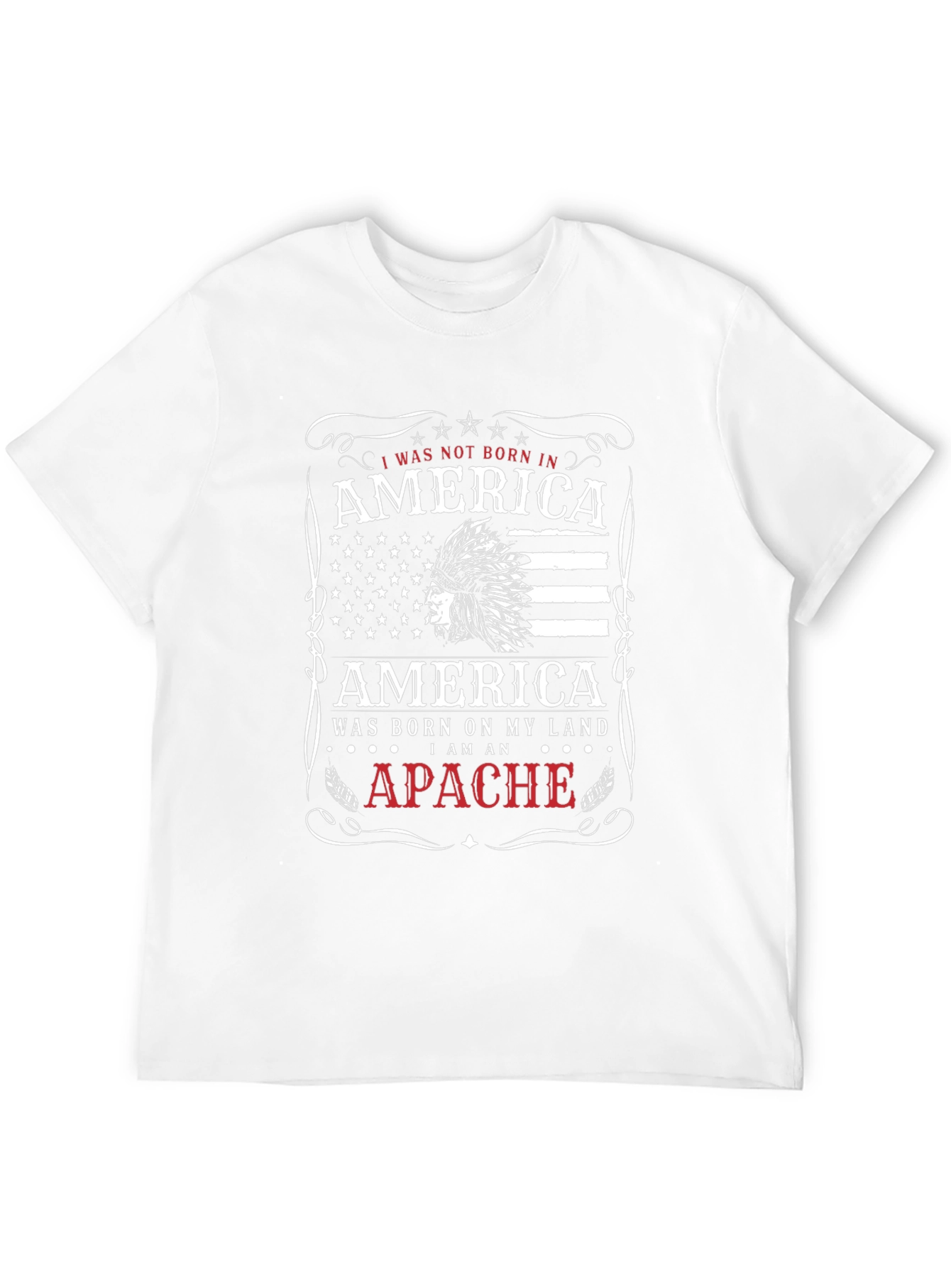 Native American Pride T-Shirt - Apache Nation