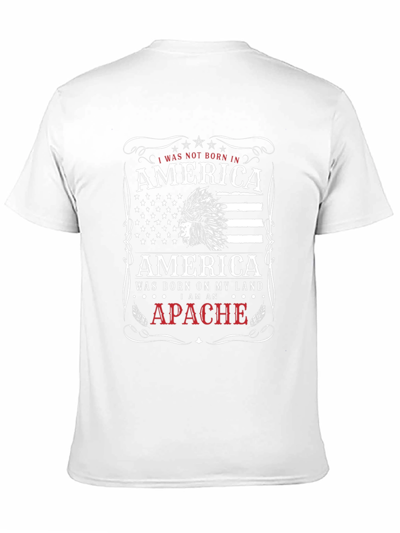 Native American Pride T-Shirt - Apache Nation