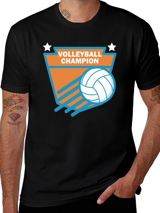 Volleyball Champion Graphic T-Shirt