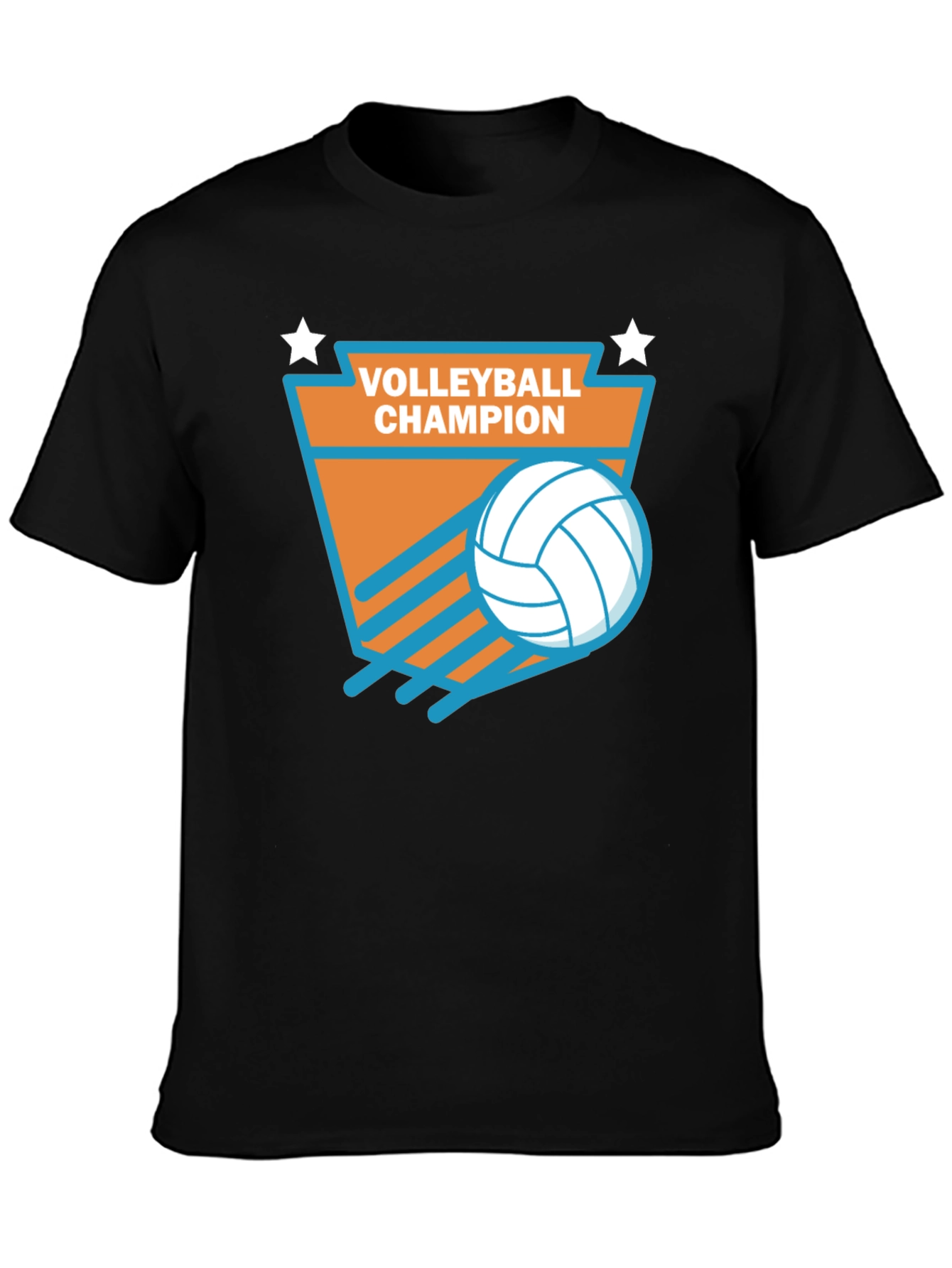Volleyball Champion Graphic T-Shirt
