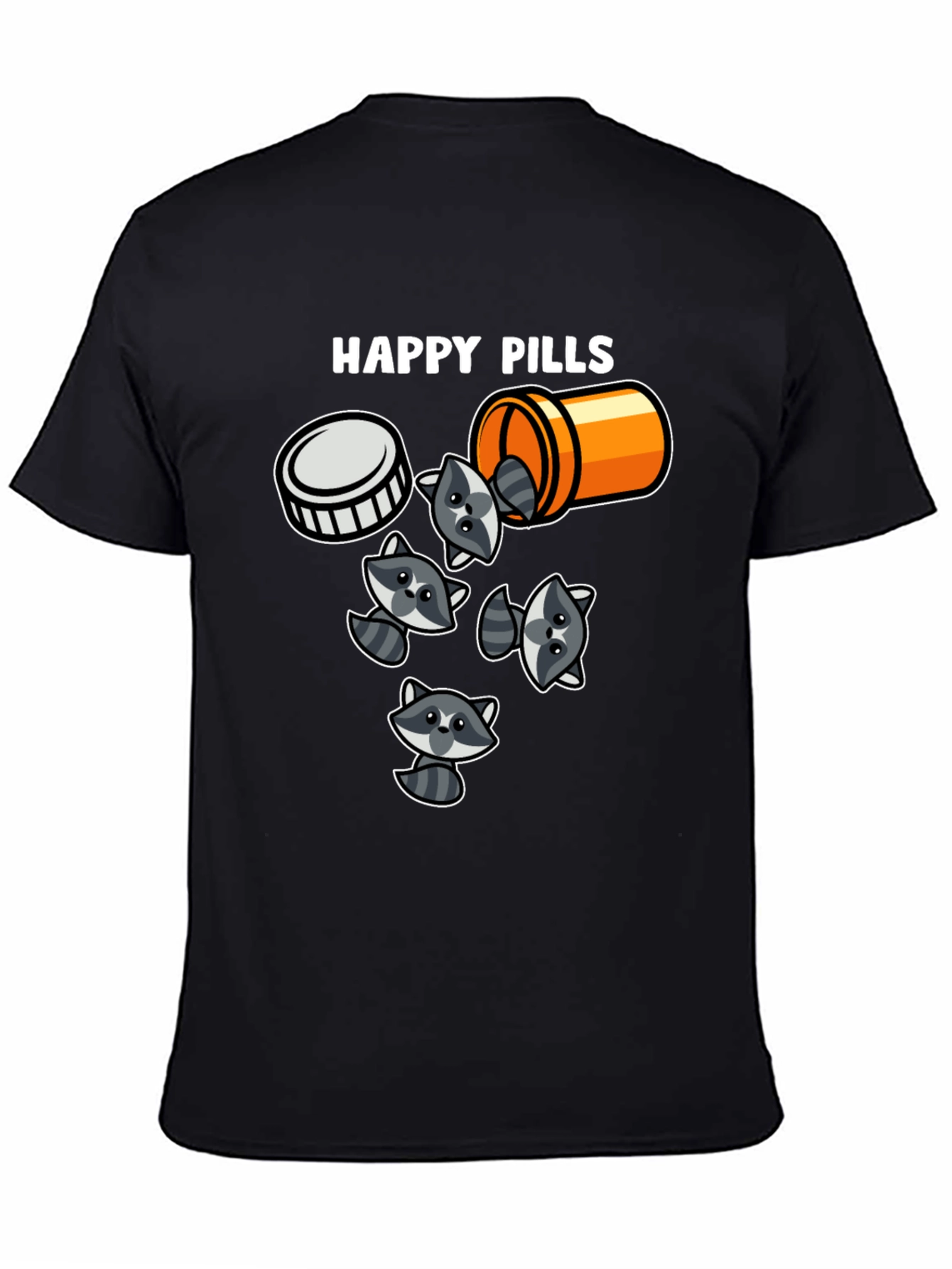 Happy Pills Raccoon T-Shirt