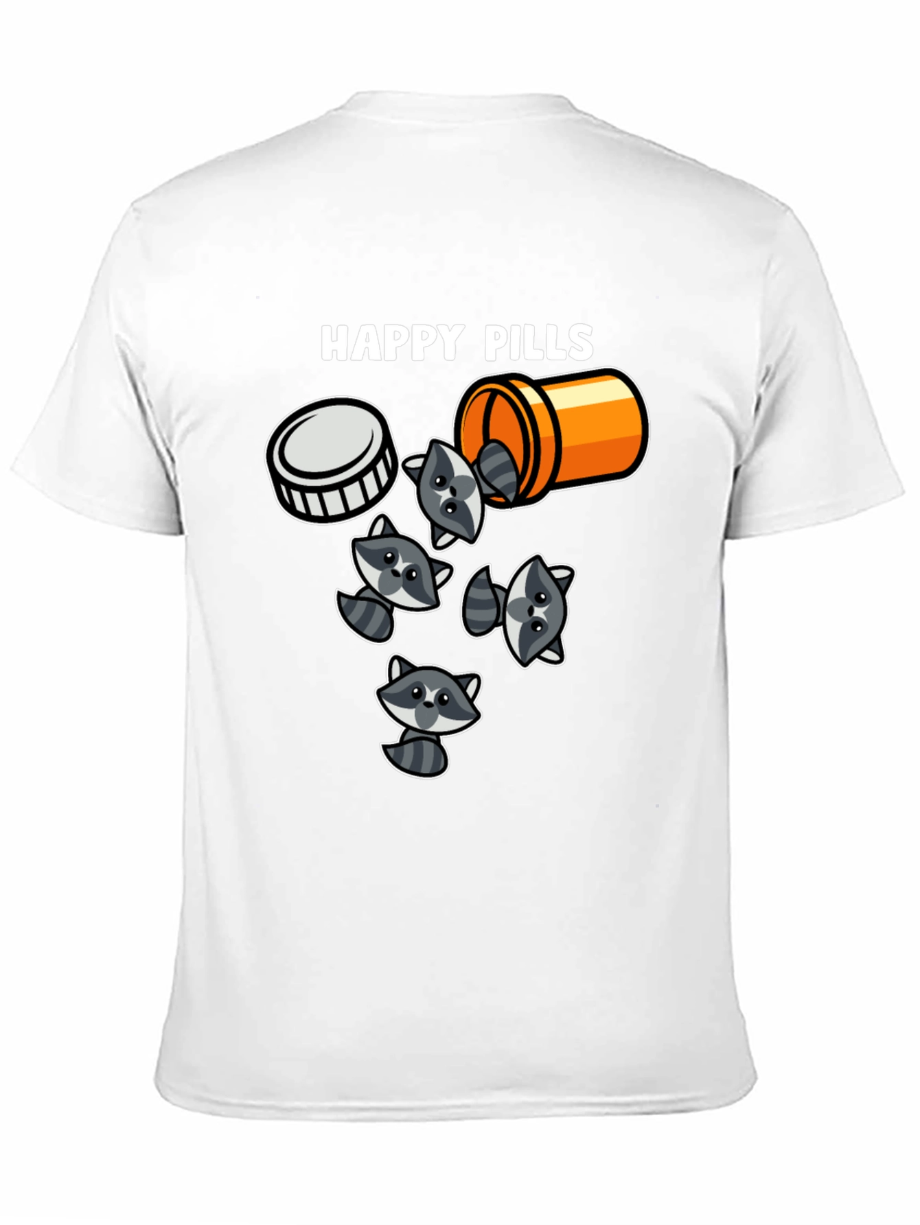 Happy Pills Raccoon T-Shirt