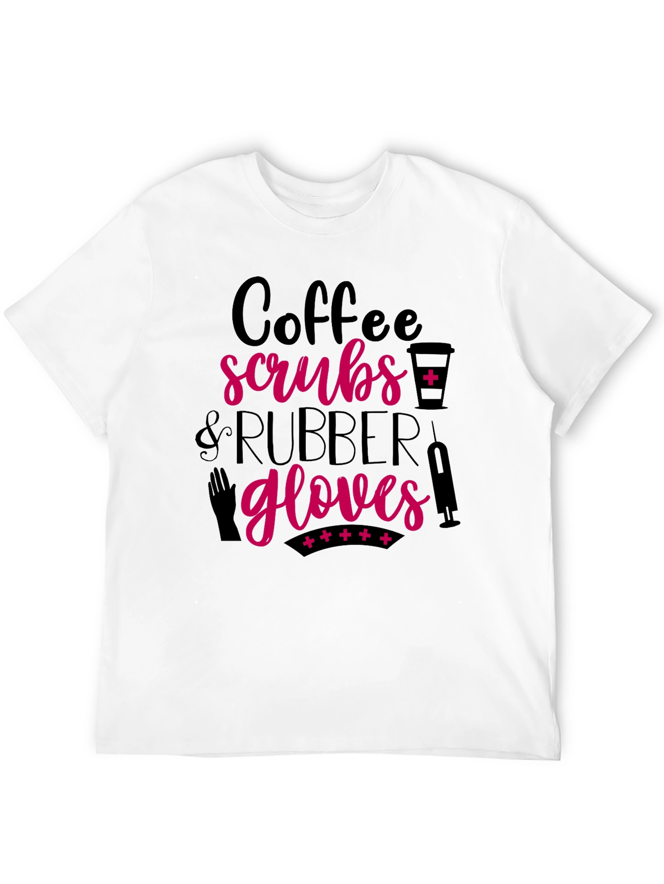 Coffee Scrubs & Rubber Gloves Graphic Tee