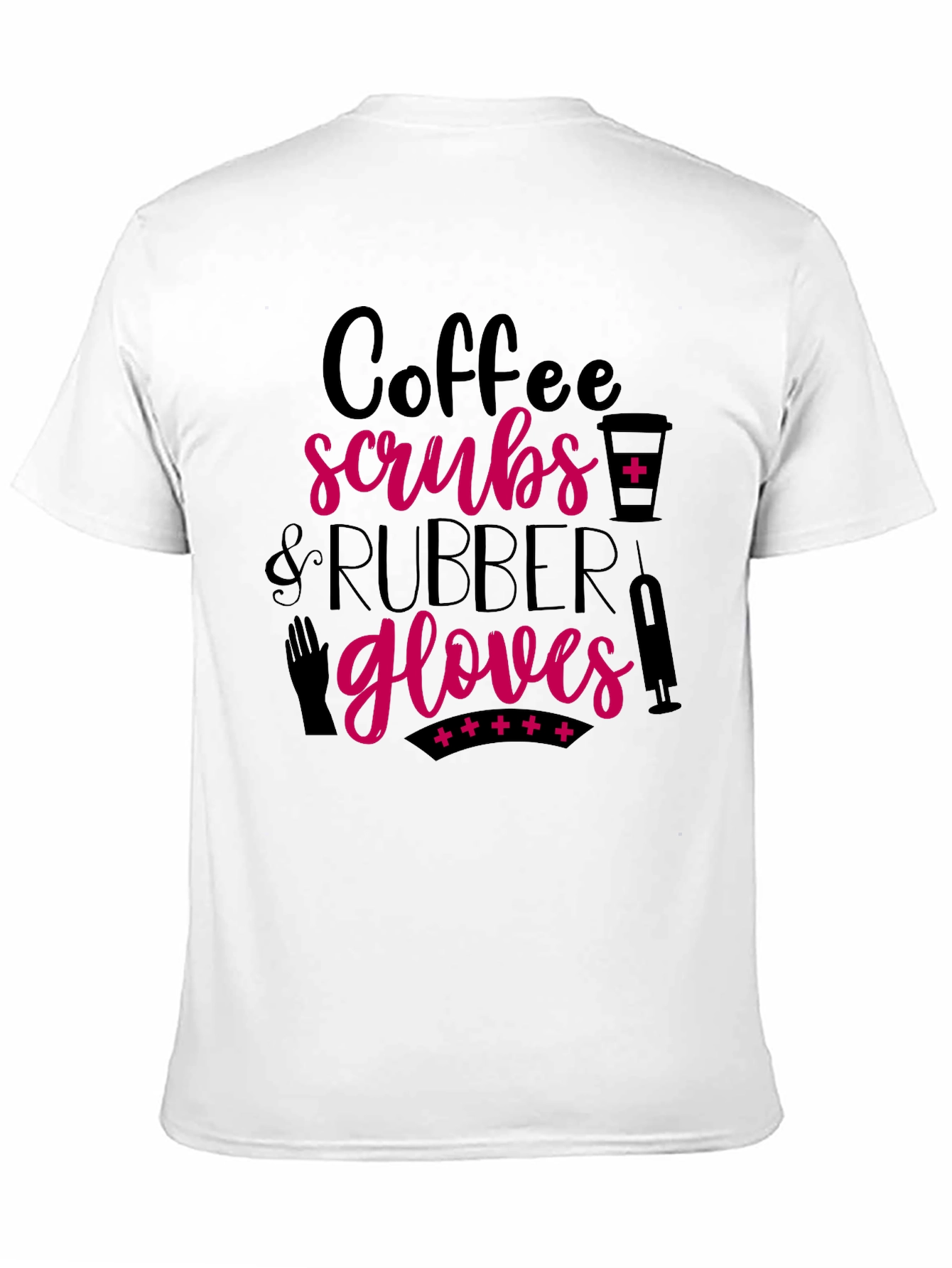 Coffee Scrubs & Rubber Gloves Graphic Tee