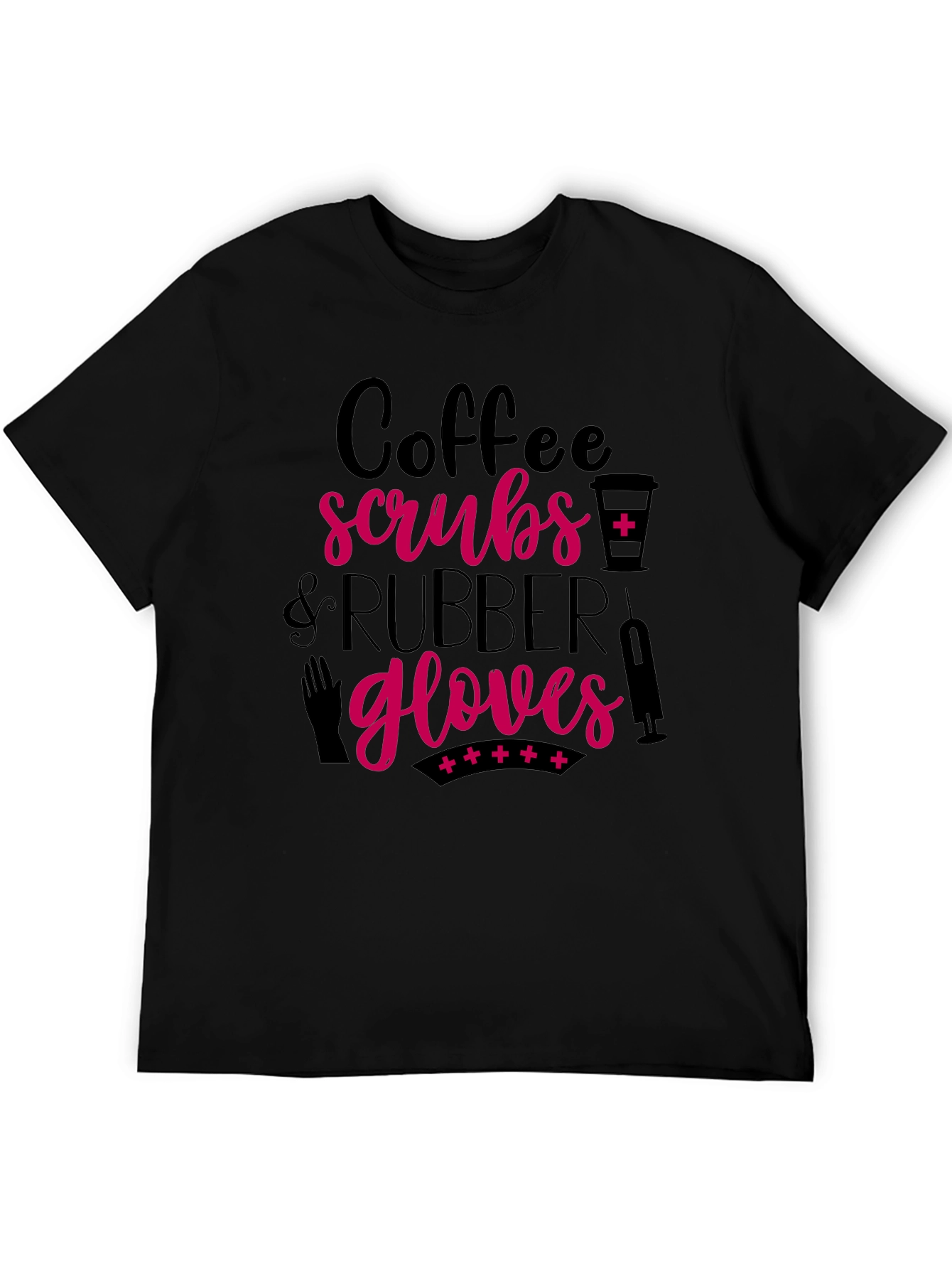 Coffee Scrubs & Rubber Gloves Graphic Tee