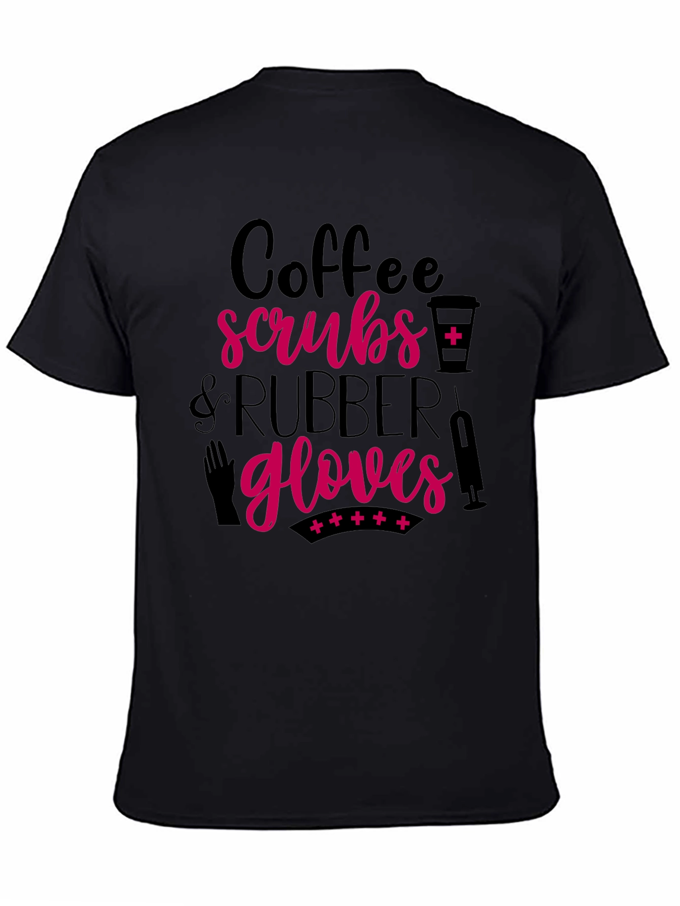 Coffee Scrubs & Rubber Gloves Graphic Tee