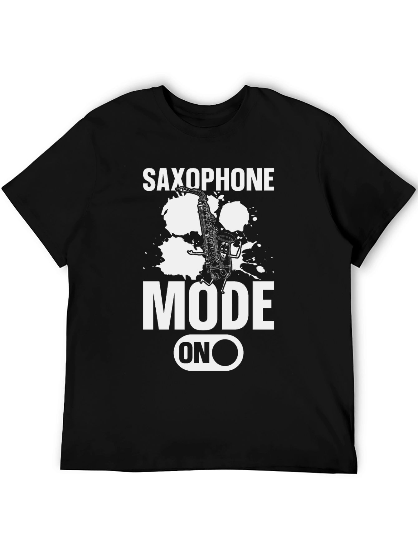 Saxophone Mode On Graphic T-Shirt