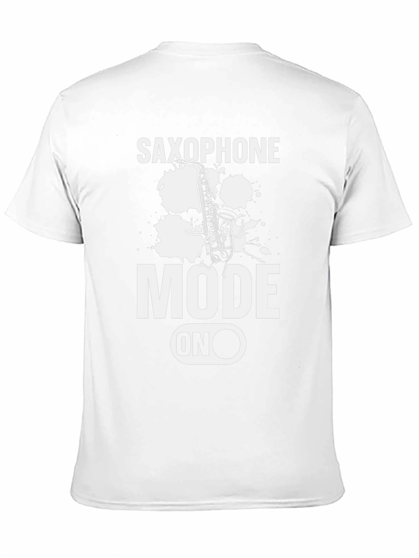 Saxophone Mode On Graphic T-Shirt
