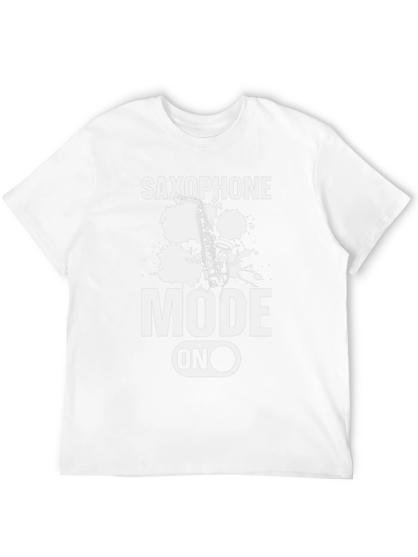 Saxophone Mode On Graphic T-Shirt