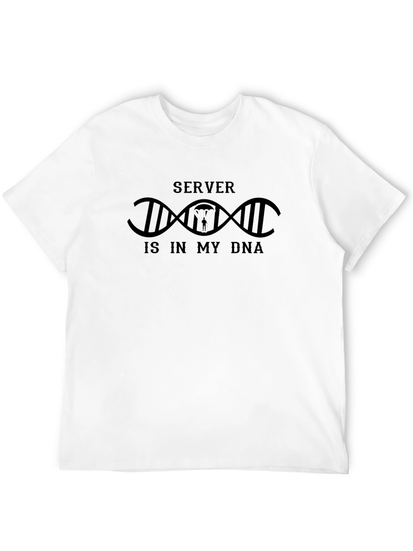 Server Is In My DNA Graphic T-Shirt
