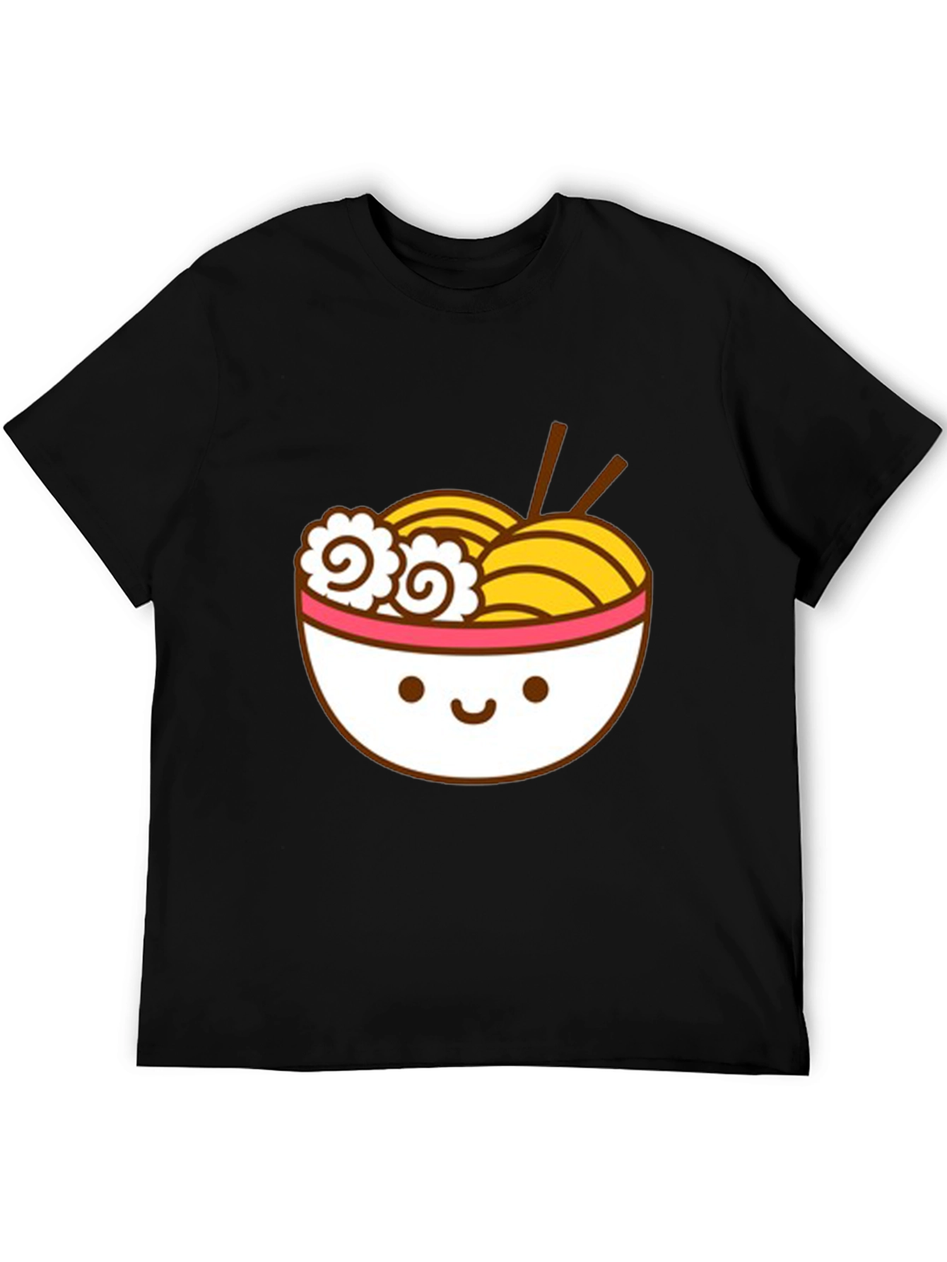 Cute Ramen Bowl Graphic T-Shirt - Unisex