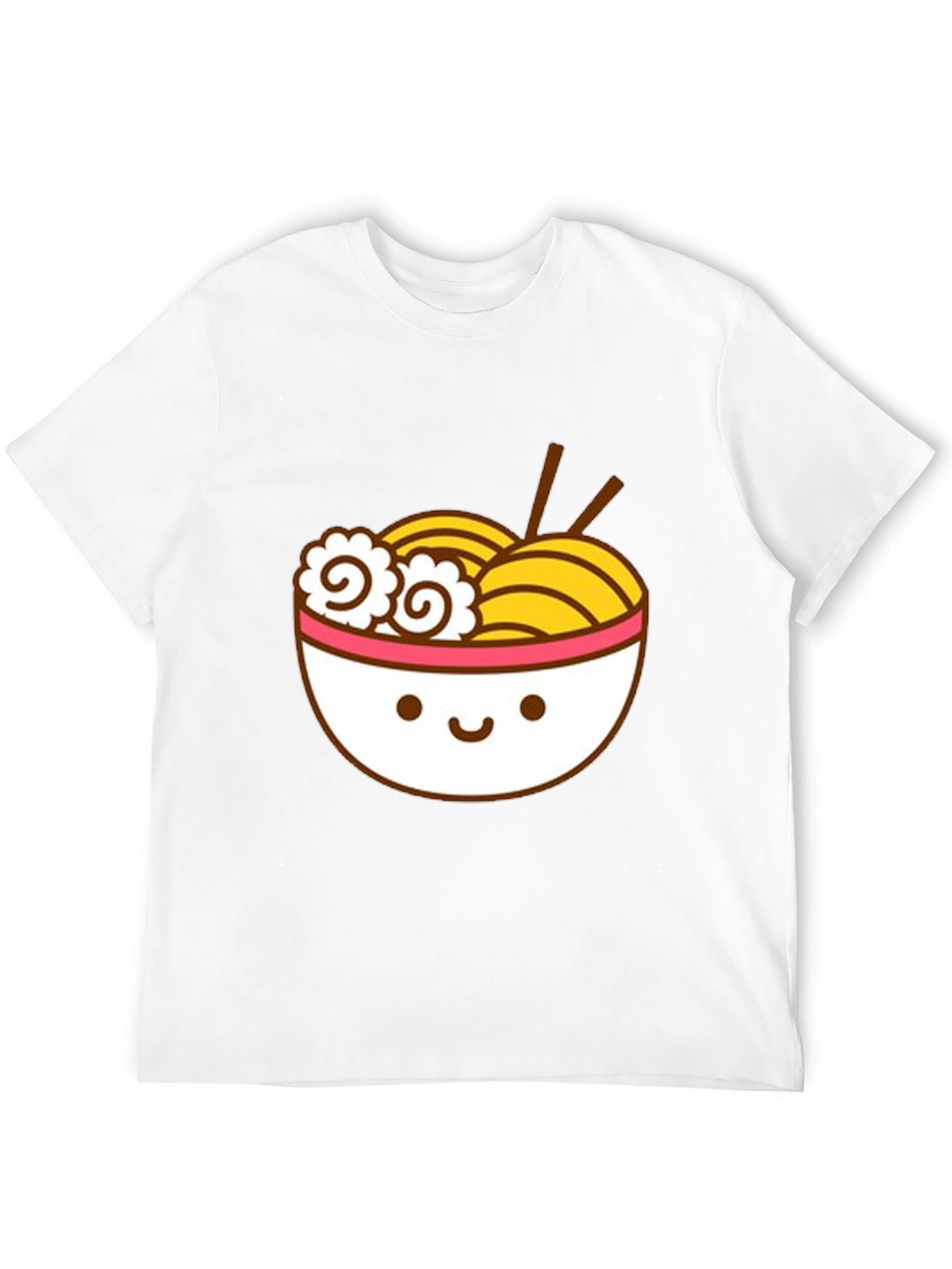 Cute Ramen Bowl Graphic T-Shirt - Unisex