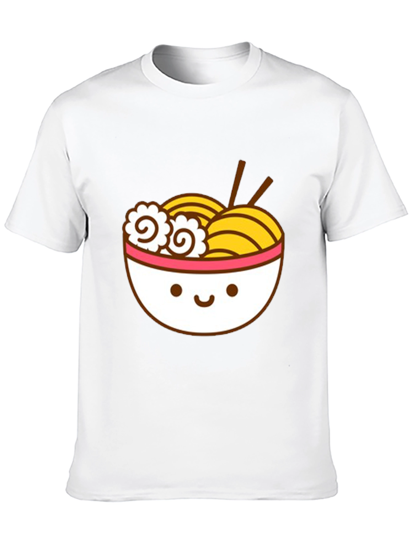 Cute Ramen Bowl Graphic T-Shirt - Unisex