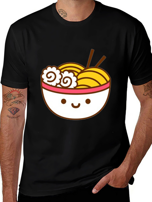 Cute Ramen Bowl Graphic T-Shirt - Unisex