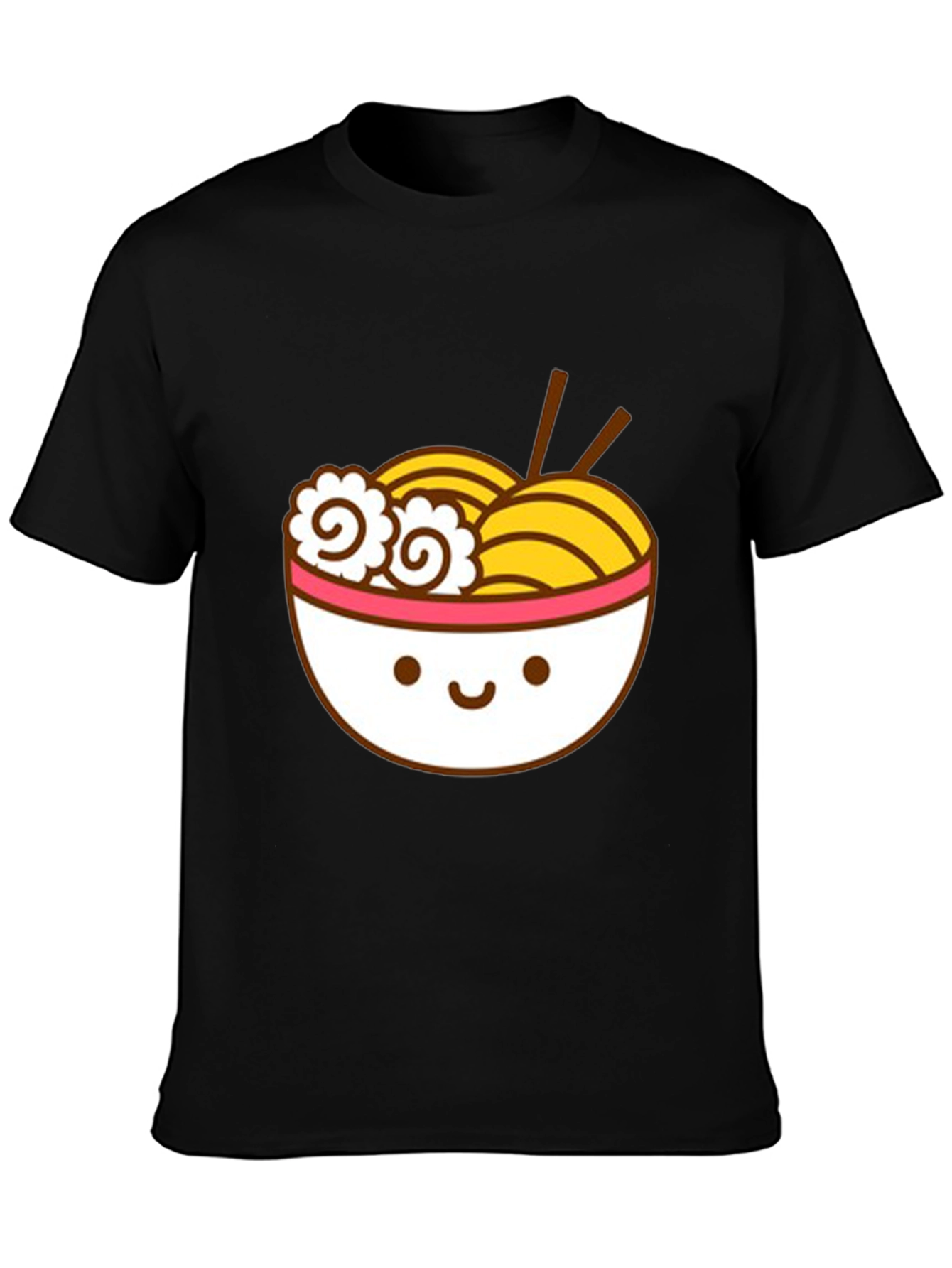 Cute Ramen Bowl Graphic T-Shirt - Unisex