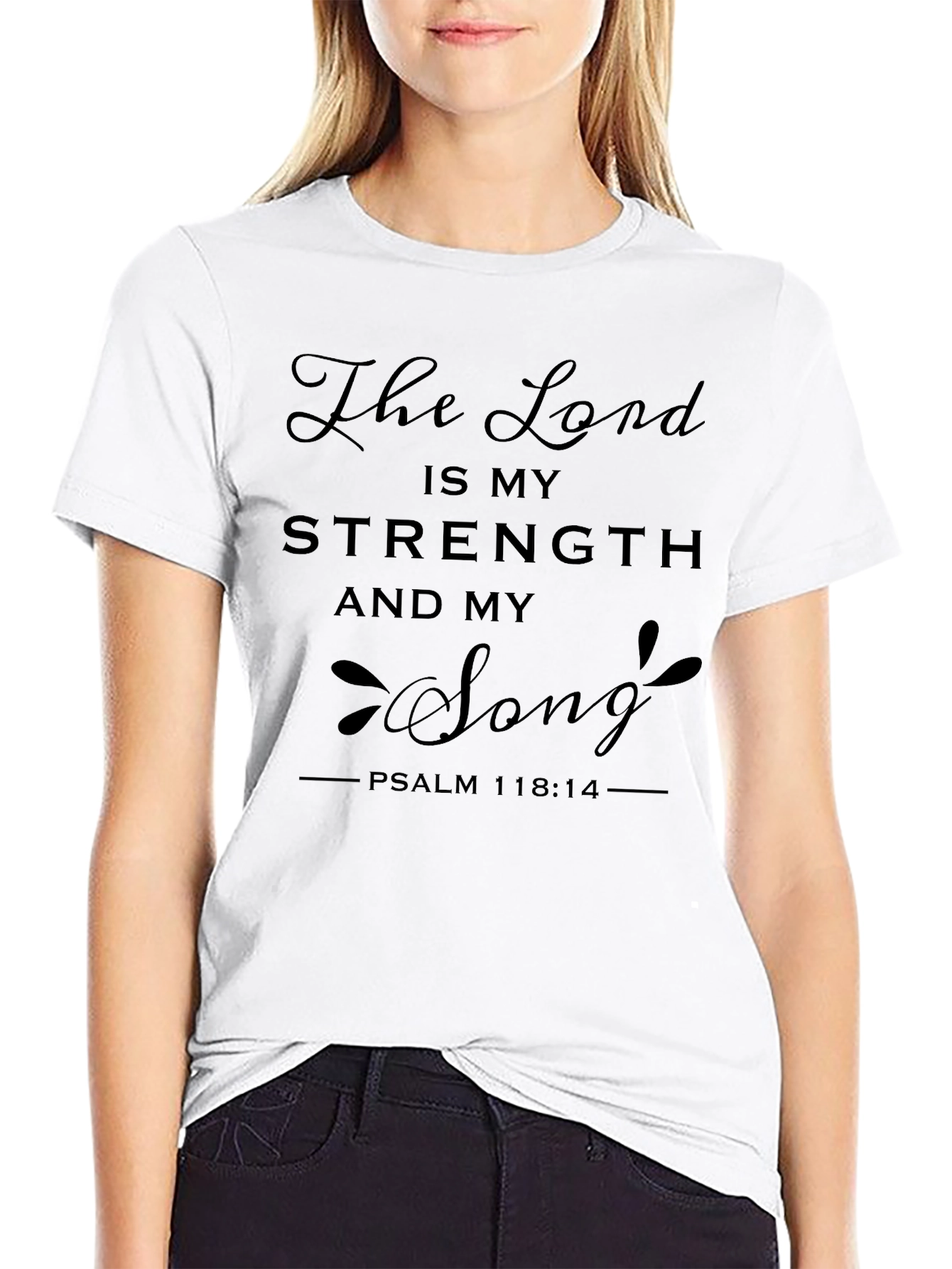 The Lord is My Strength Graphic T-Shirt