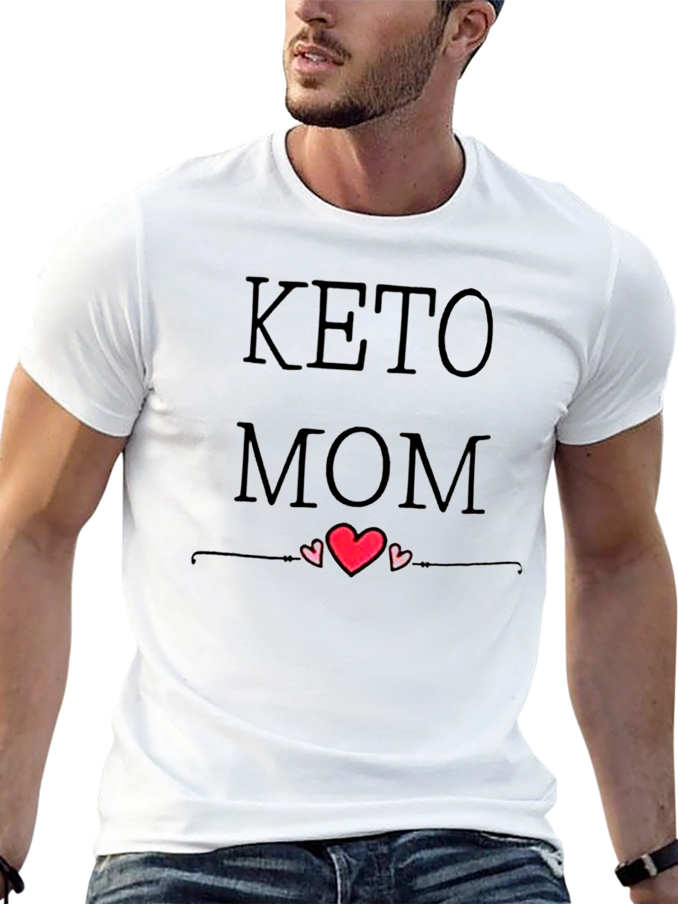 Keto Mom Graphic Tee - Black