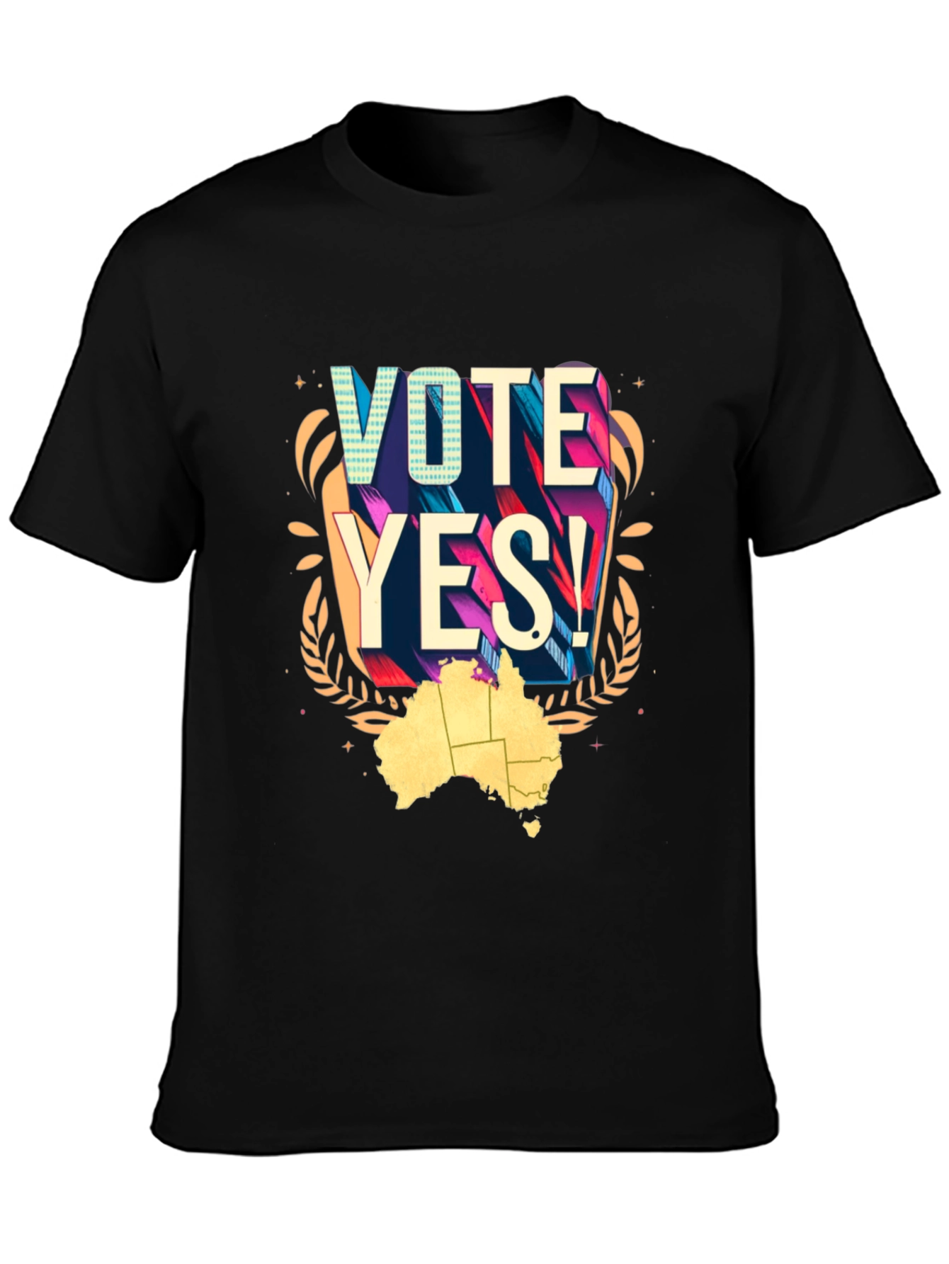 Vote Yes Australia T-Shirt - Support Indigenous Recognition!