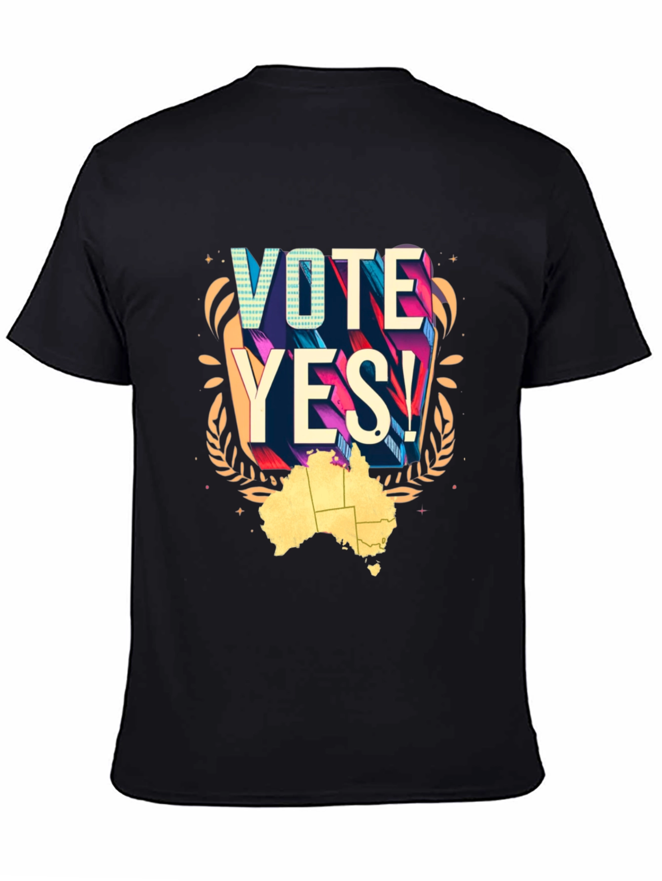 Vote Yes Australia T-Shirt - Support Indigenous Recognition!