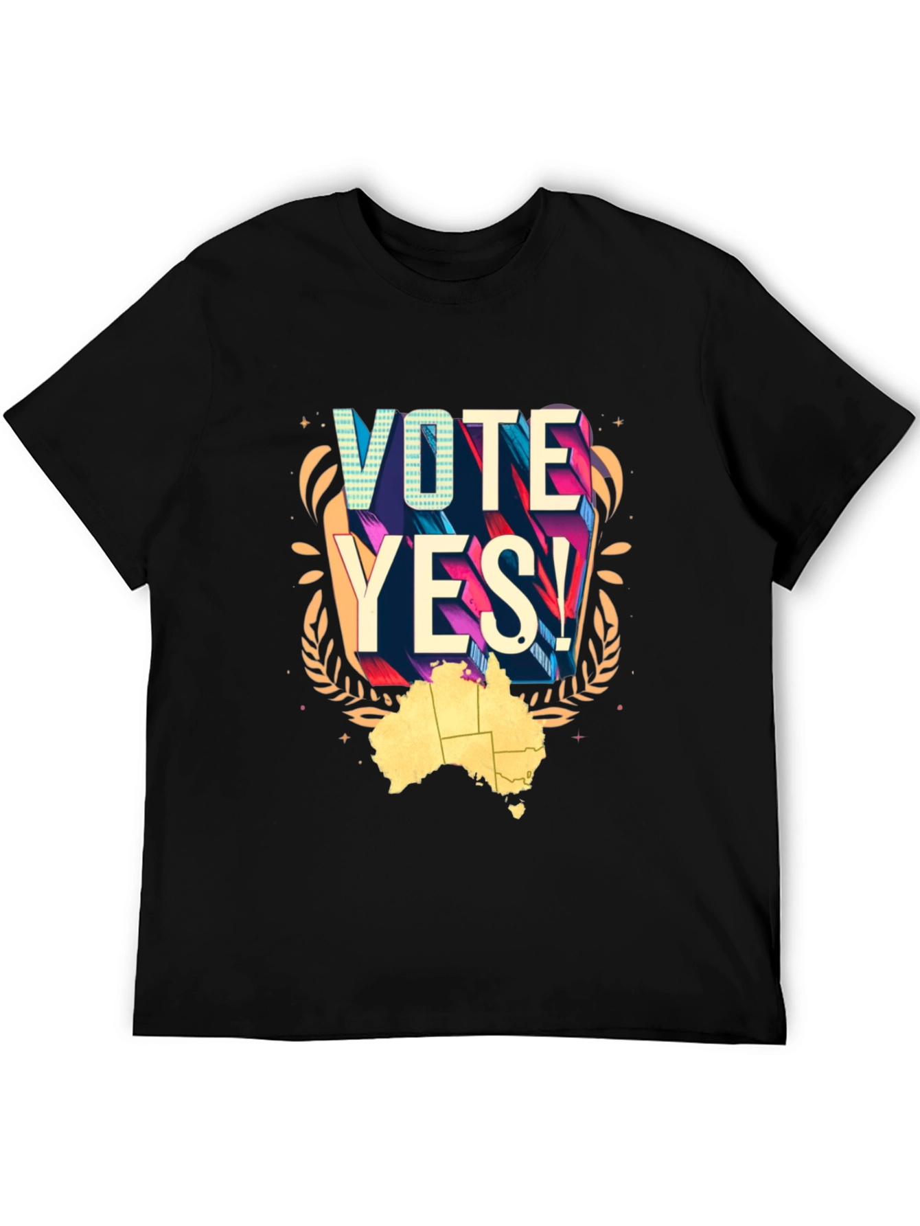 Vote Yes Australia T-Shirt - Support Indigenous Recognition!