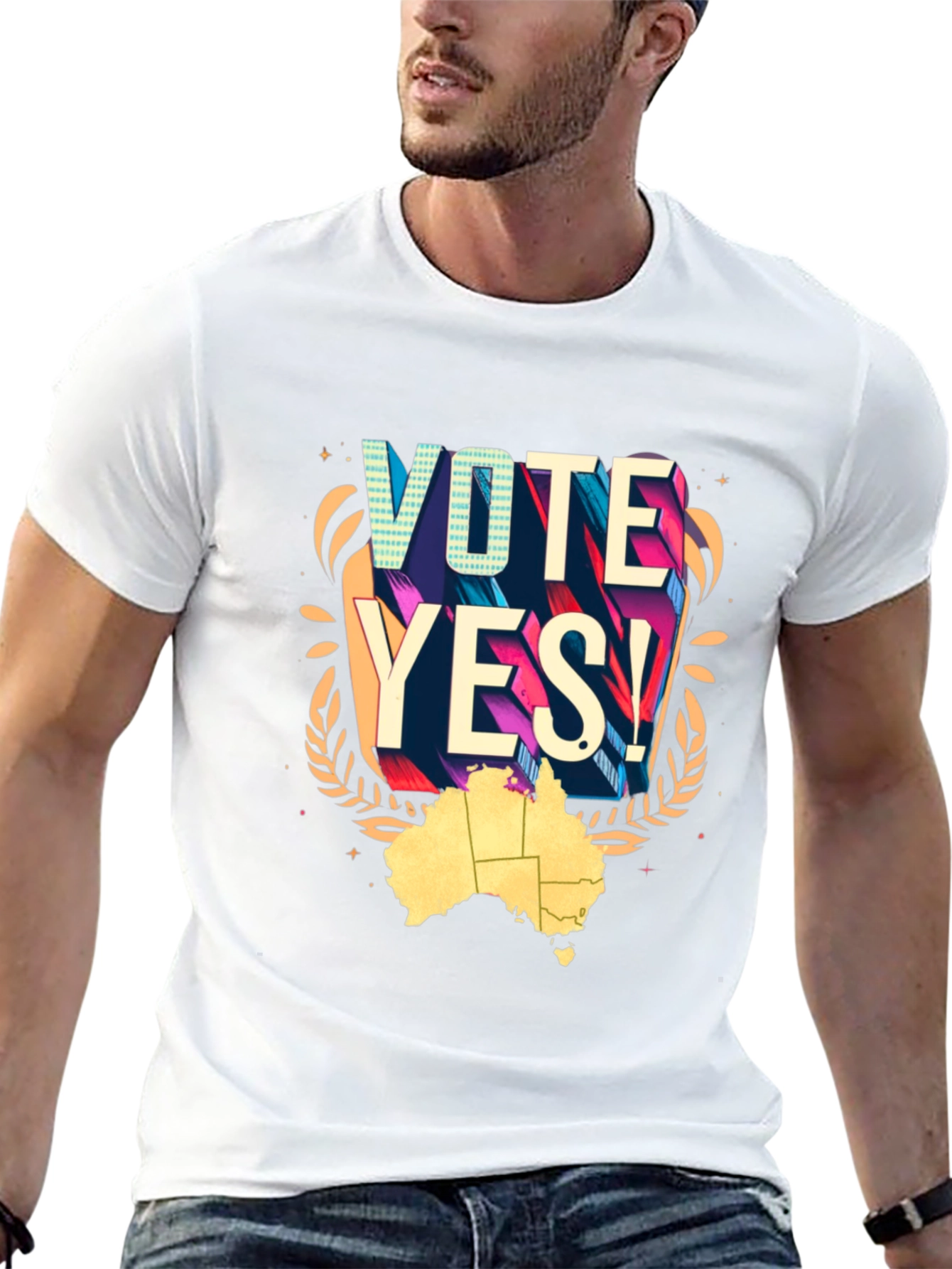 Vote Yes Australia T-Shirt - Support Indigenous Recognition!