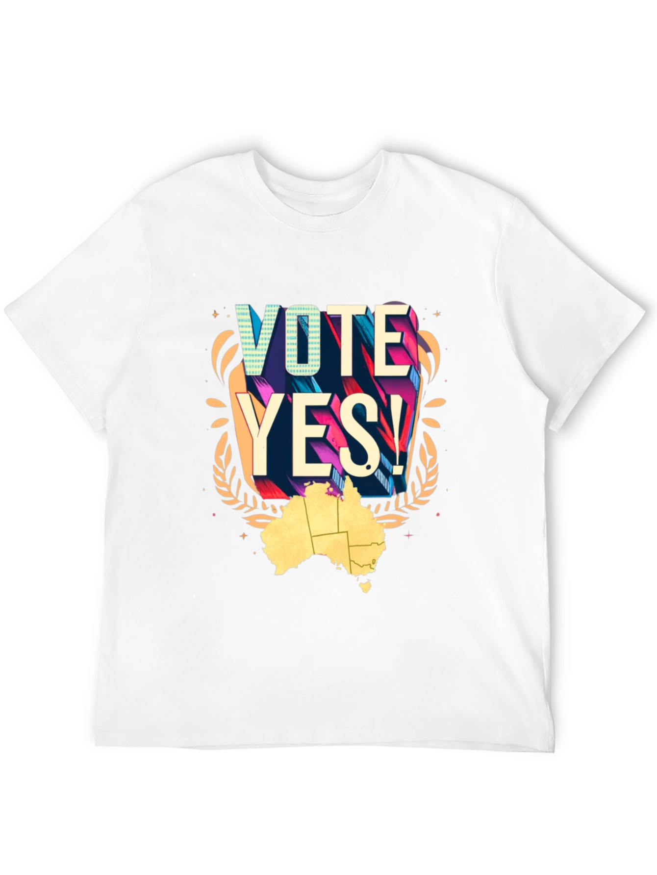 Vote Yes Australia T-Shirt - Support Indigenous Recognition!