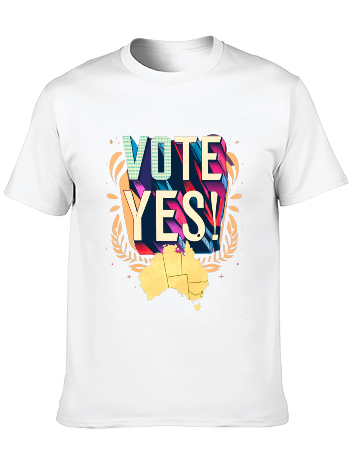 Vote Yes Australia T-Shirt - Support Indigenous Recognition!