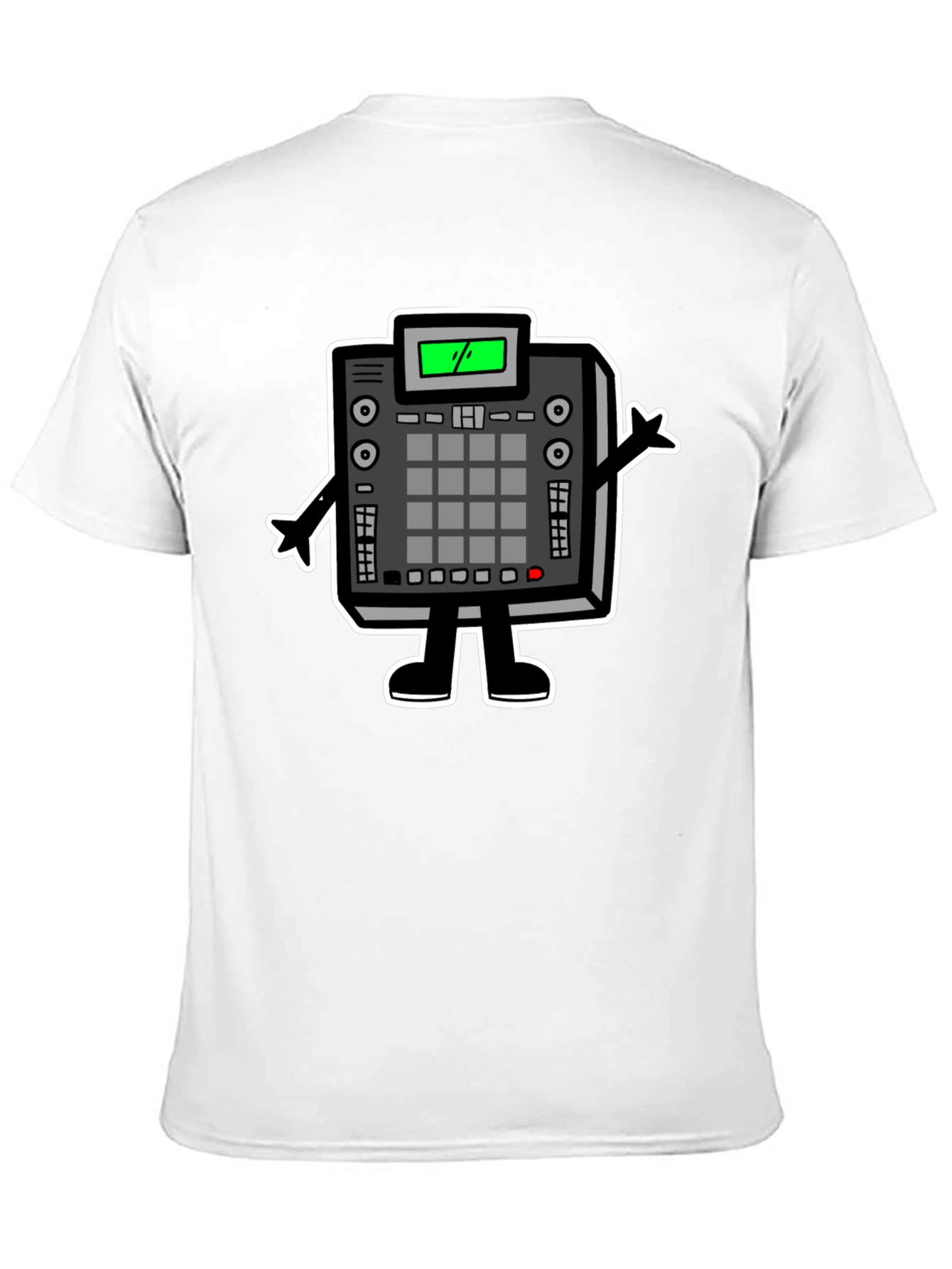 DJ Beat Machine Graphic Tee - Black