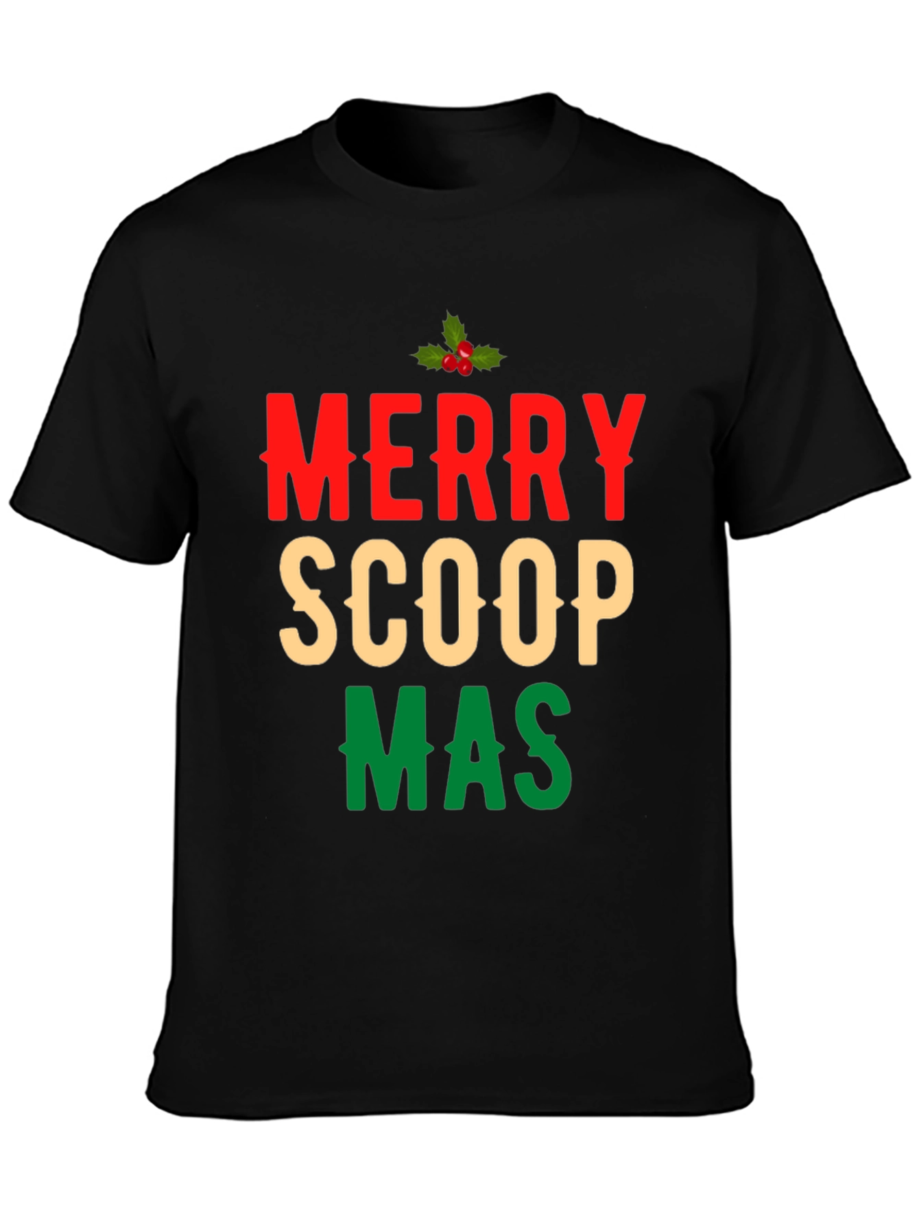 Merry Scoopmas Graphic T-Shirt