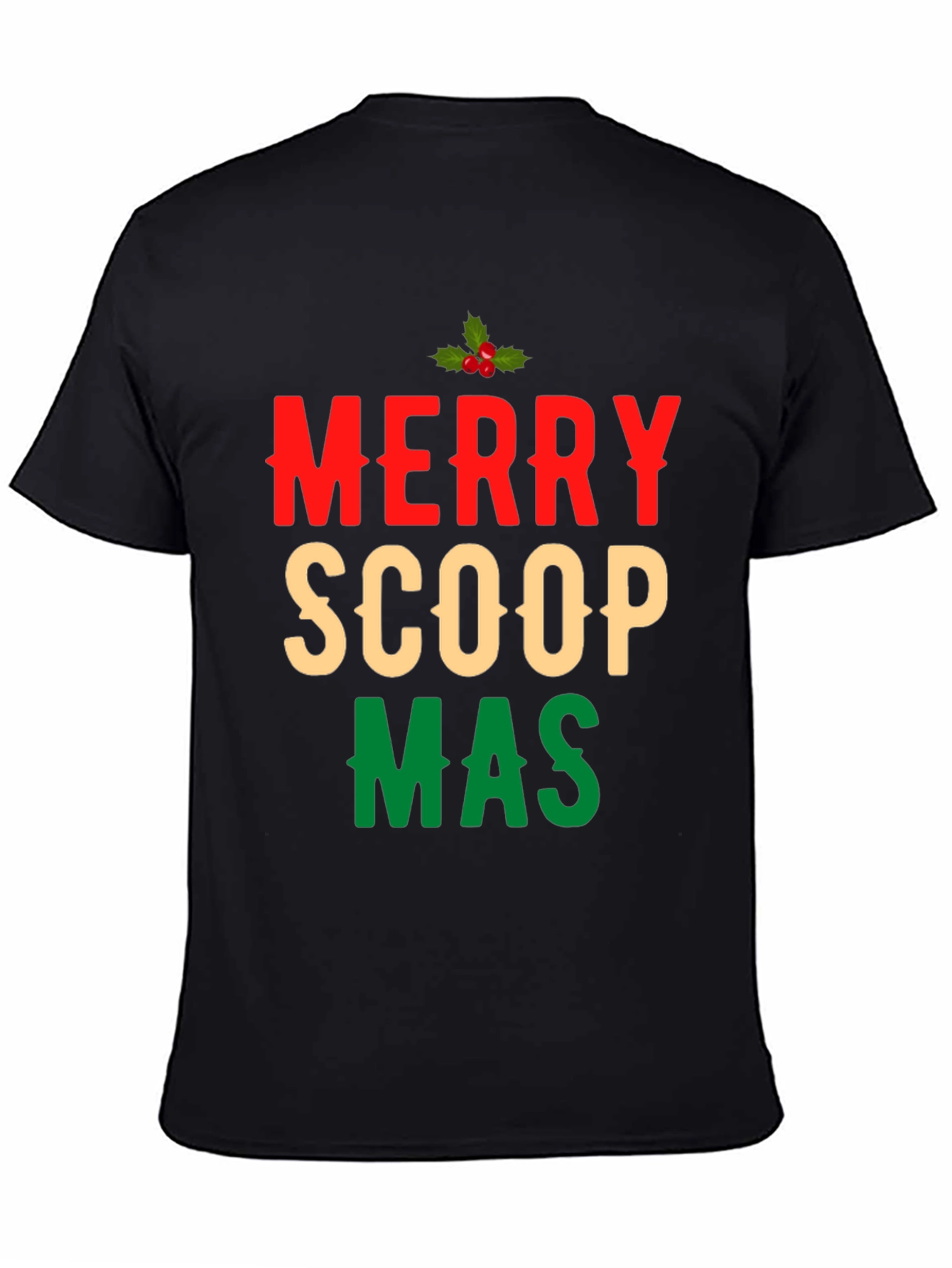 Merry Scoopmas Graphic T-Shirt