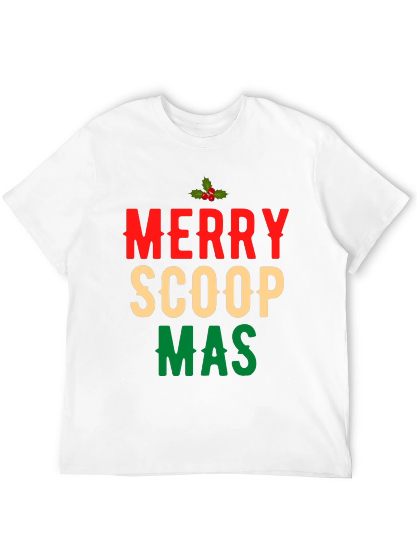 Merry Scoopmas Graphic T-Shirt