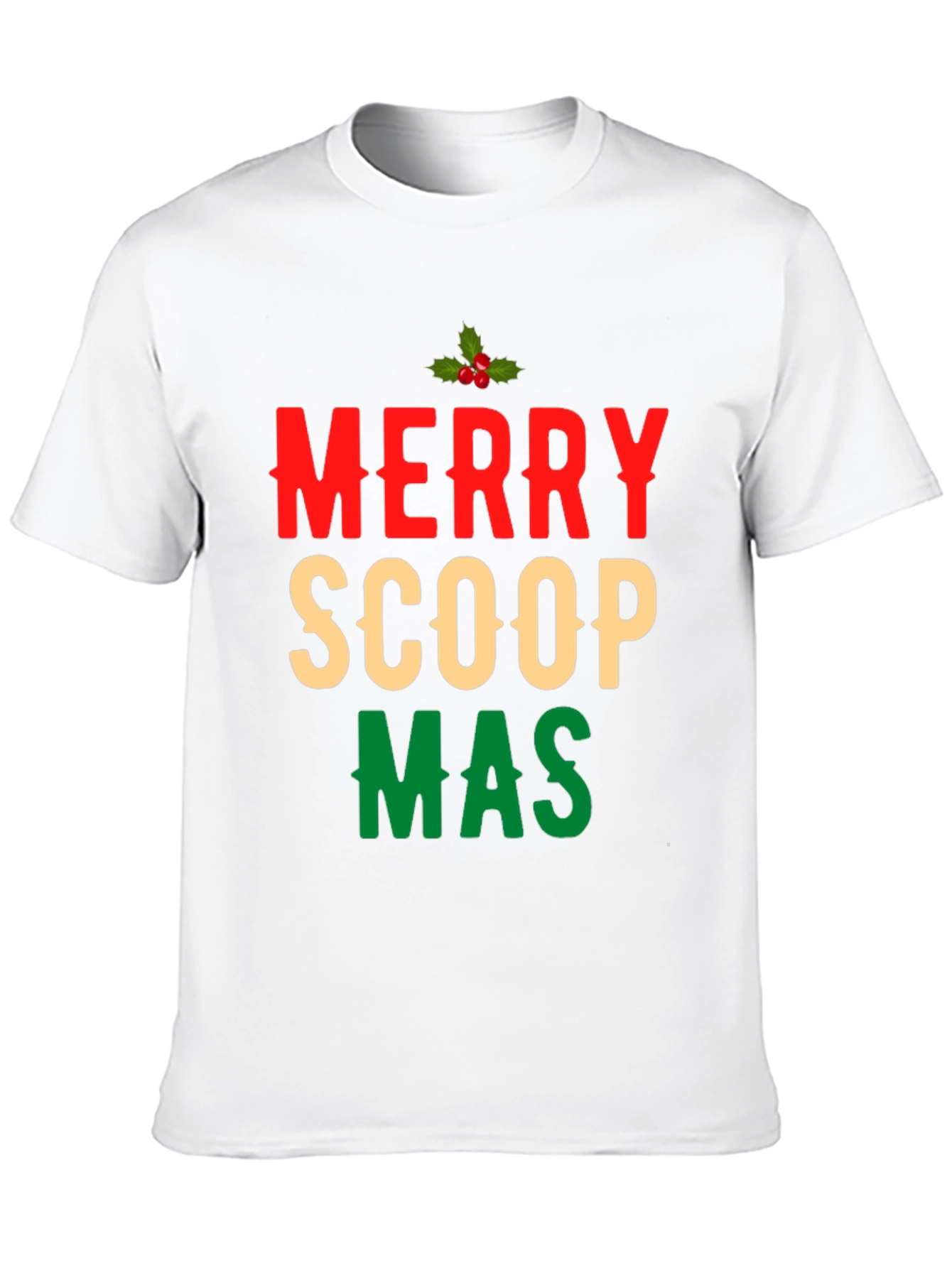 Merry Scoopmas Graphic T-Shirt