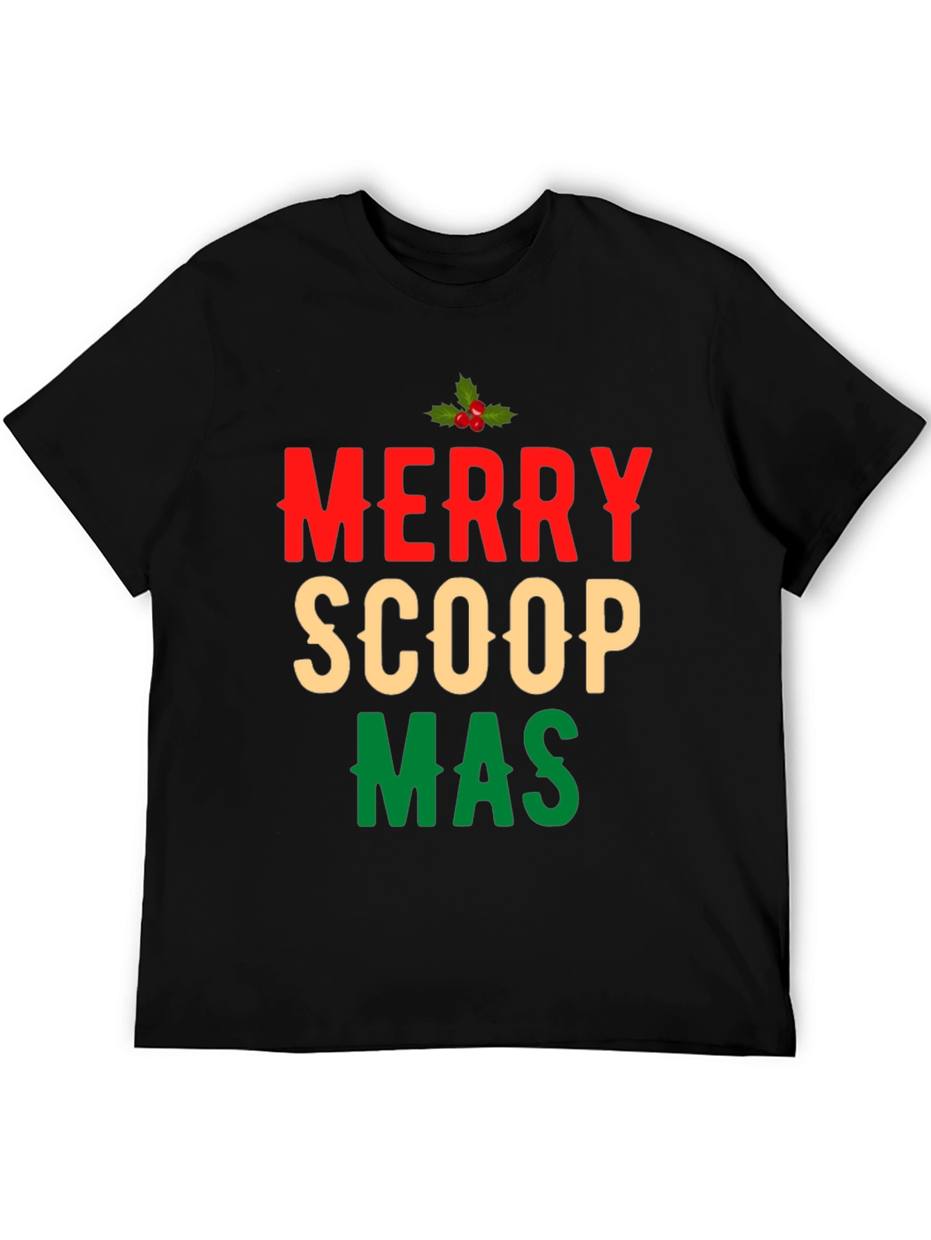 Merry Scoopmas Graphic T-Shirt