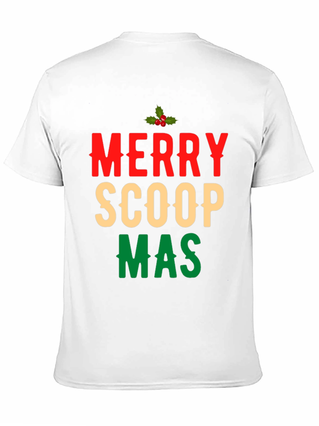 Merry Scoopmas Graphic T-Shirt