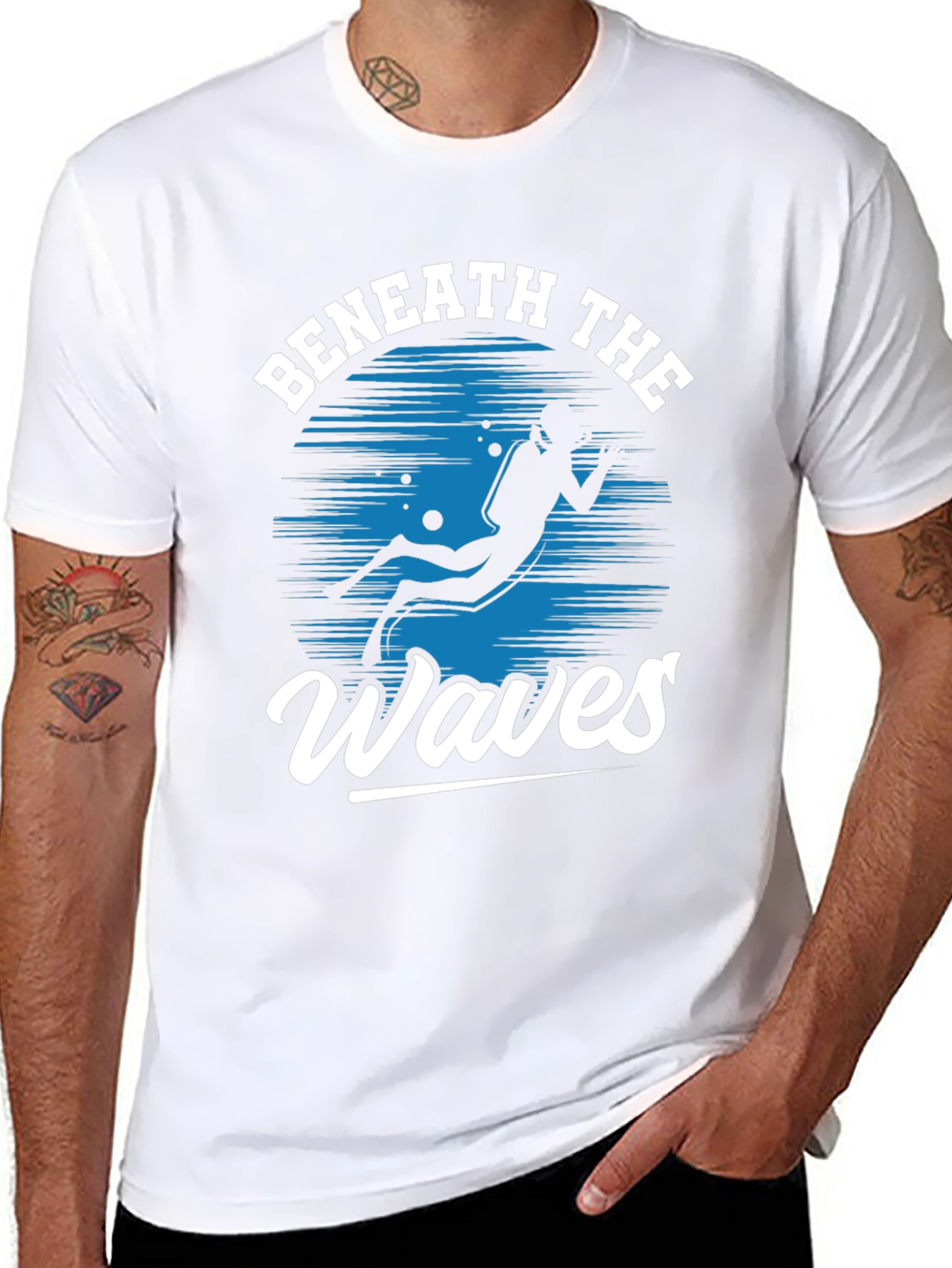 Beneath the Waves Scuba Diving T-Shirt