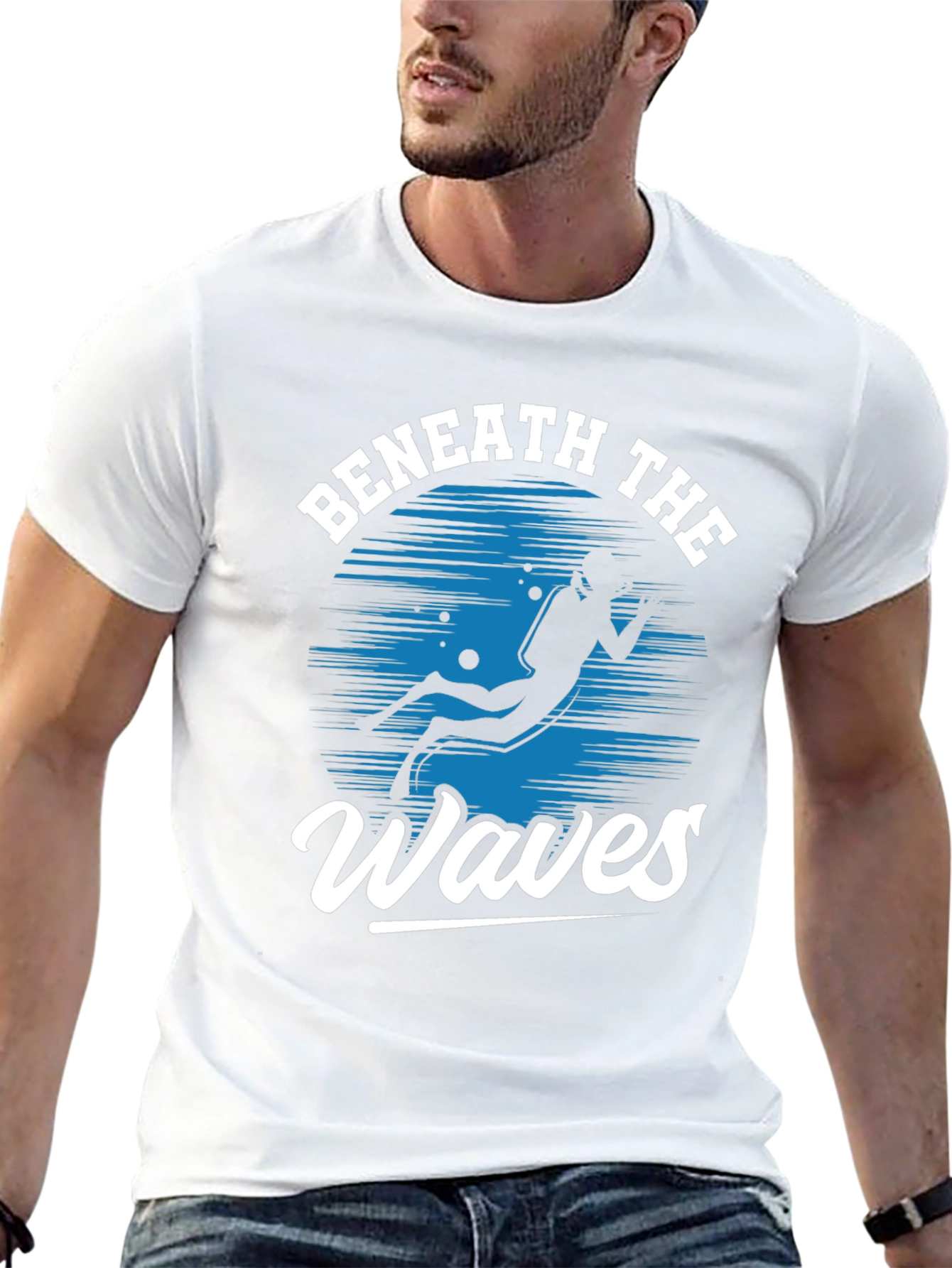 Beneath the Waves Scuba Diving T-Shirt