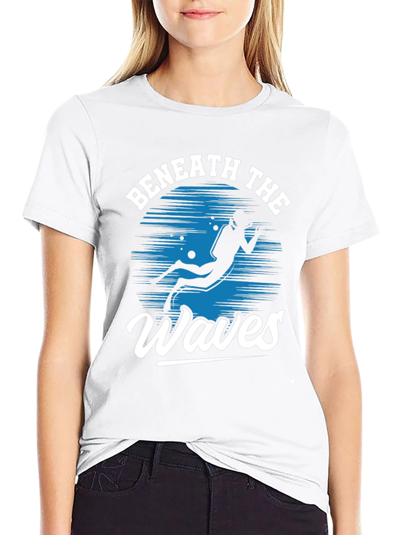 Beneath the Waves Scuba Diving T-Shirt