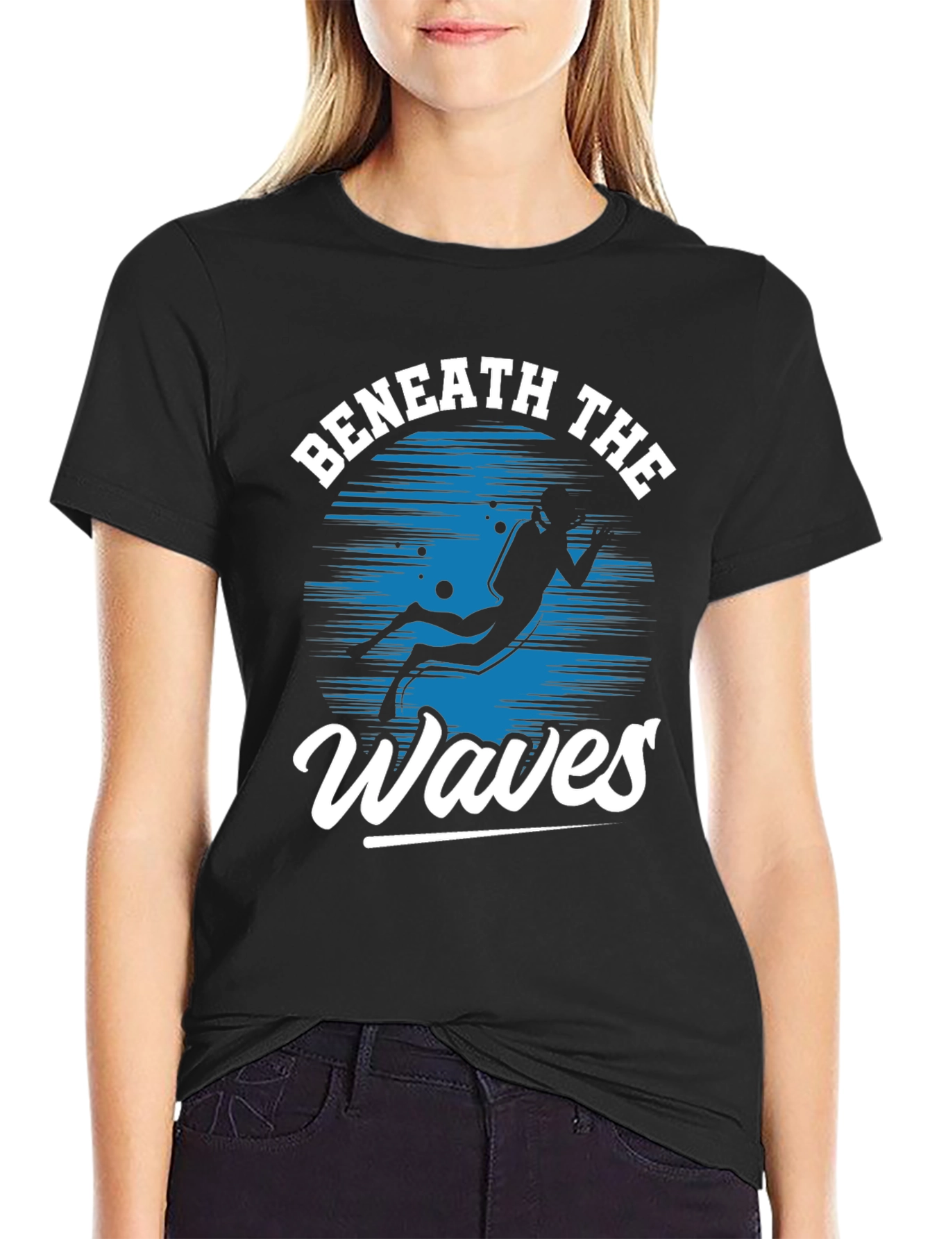 Beneath the Waves Scuba Diving T-Shirt