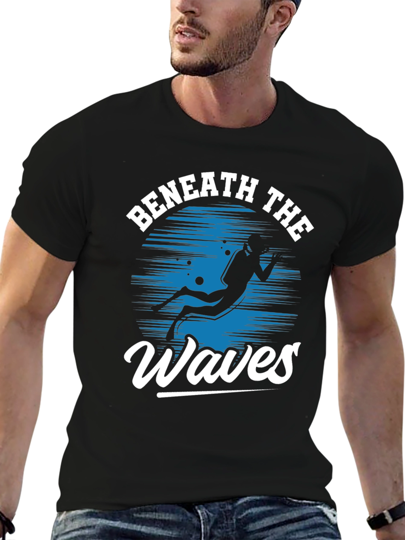 Beneath the Waves Scuba Diving T-Shirt