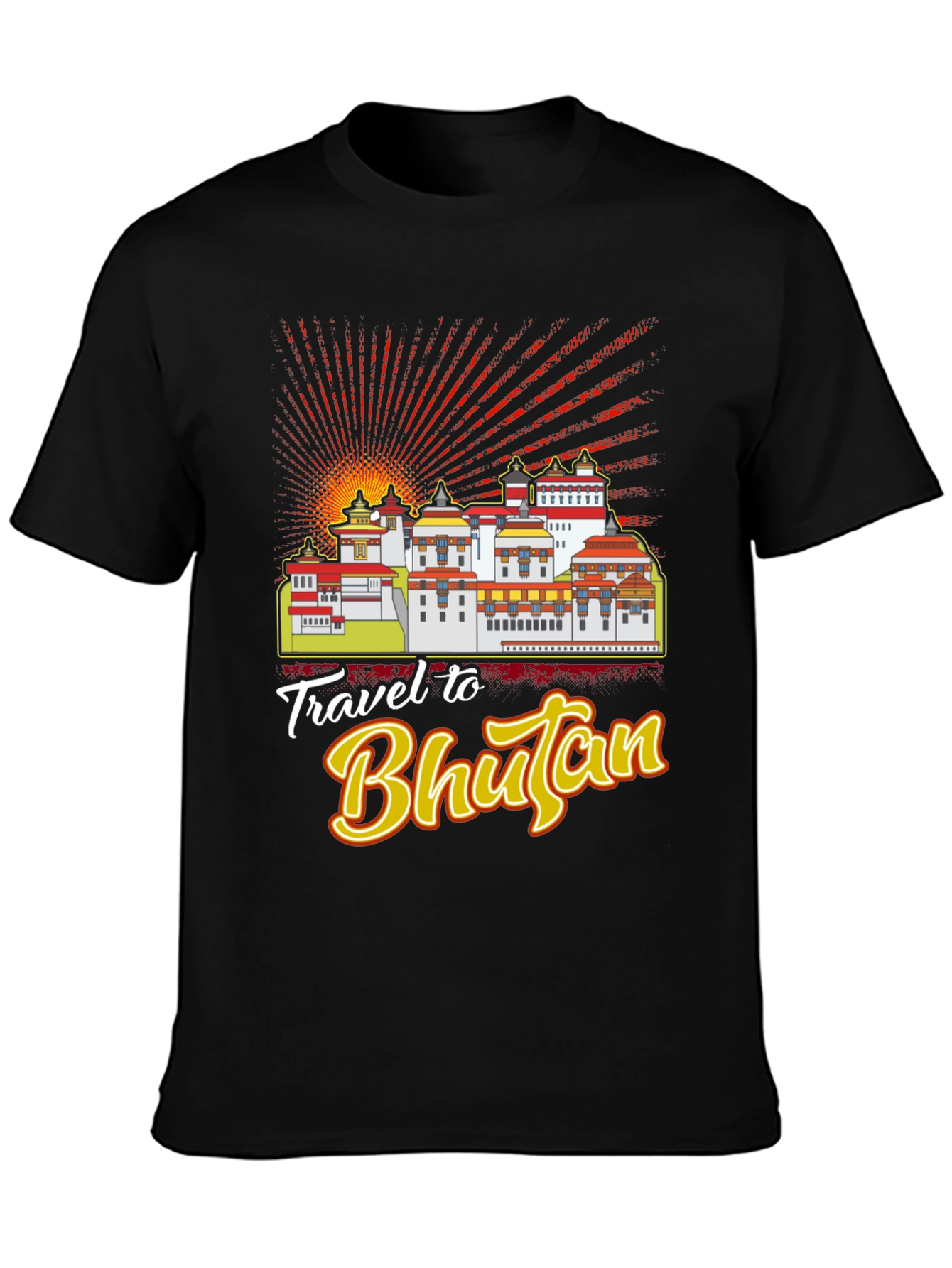 Travel to Bhutan T-Shirt