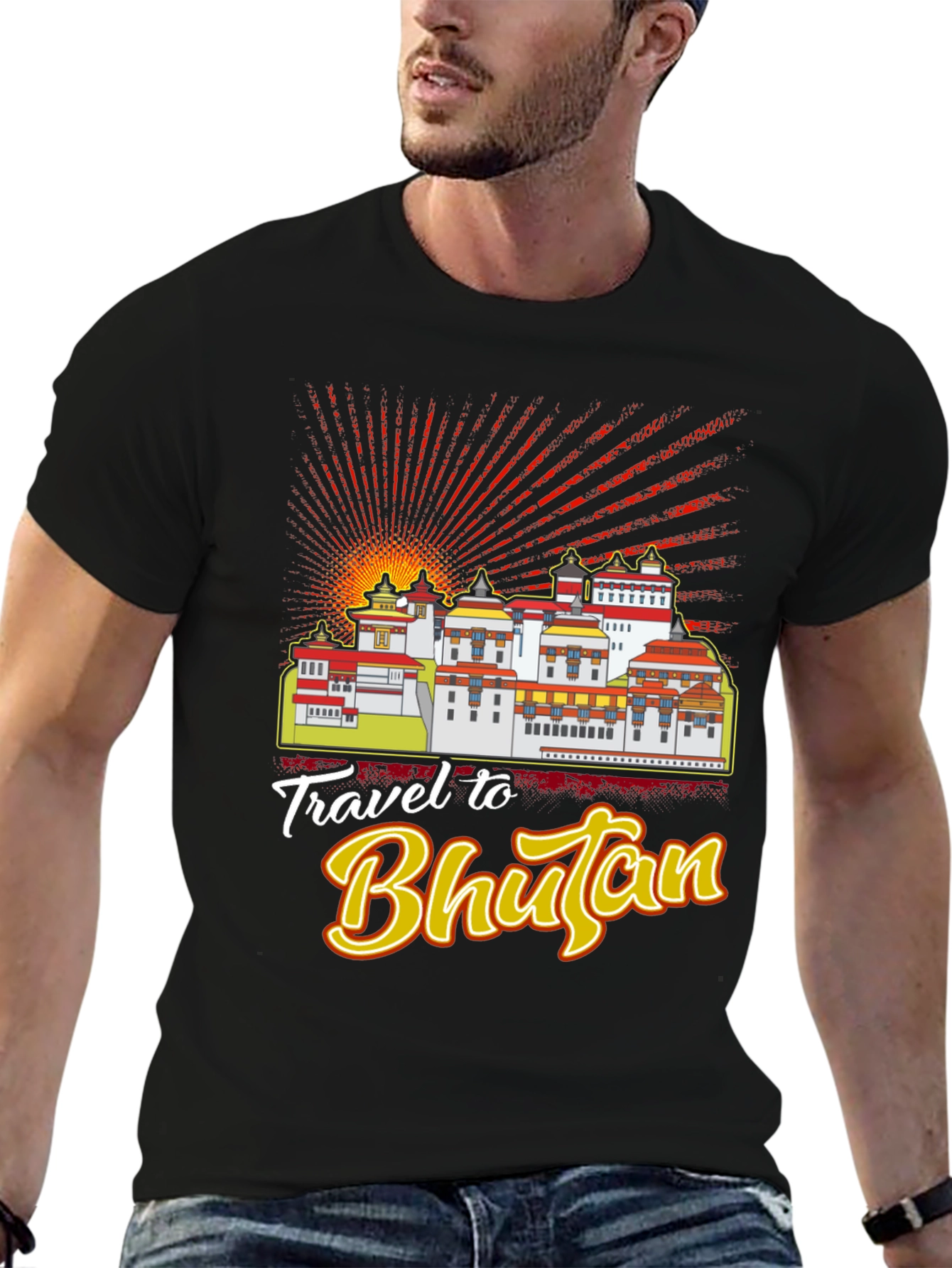 Travel to Bhutan T-Shirt