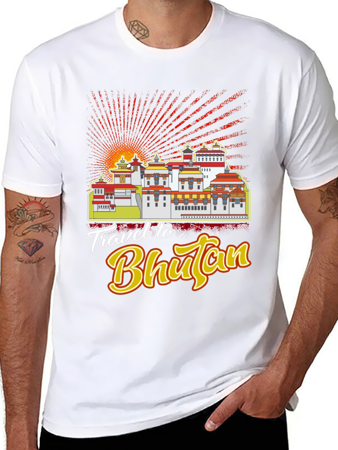 Travel to Bhutan T-Shirt