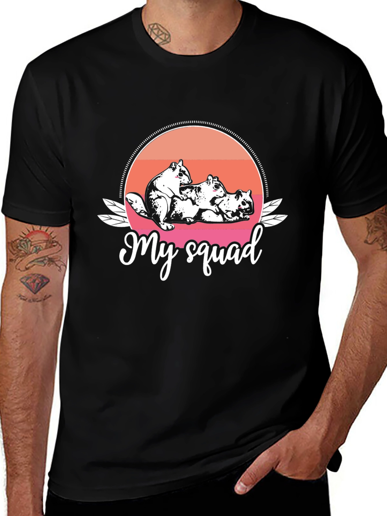 My Squad Squirrel Tee