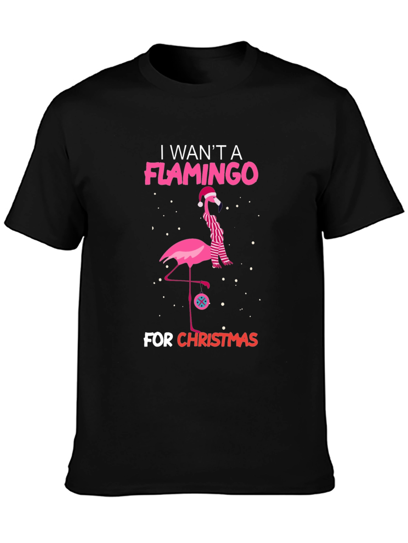 Flamingo Christmas T-Shirt